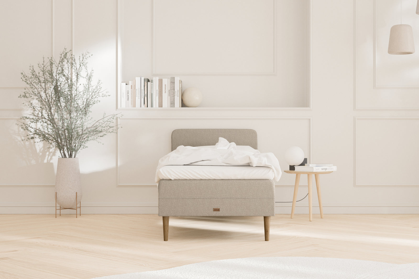 SÖVNN Frida Seng - 90x200 - Sand