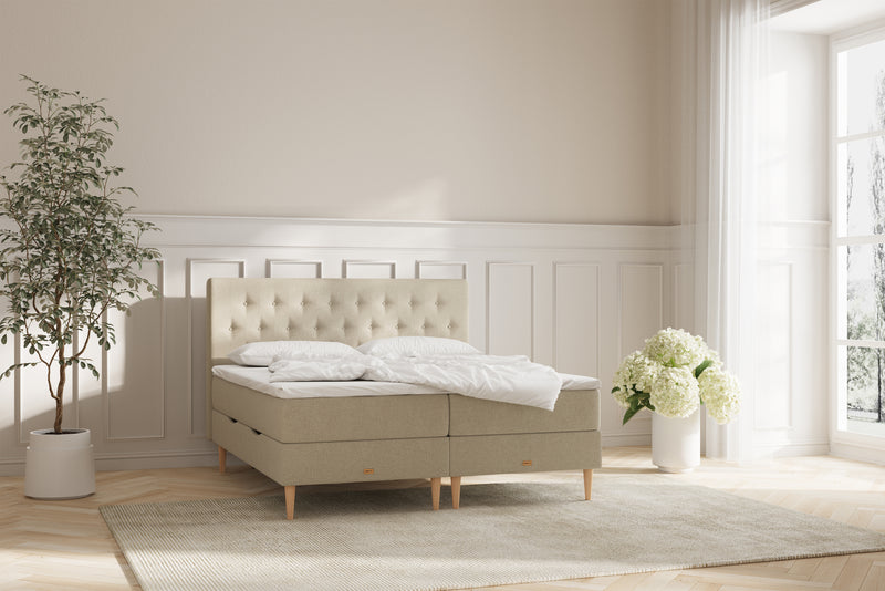 Iris Gavl - 160x125x12 - Beige