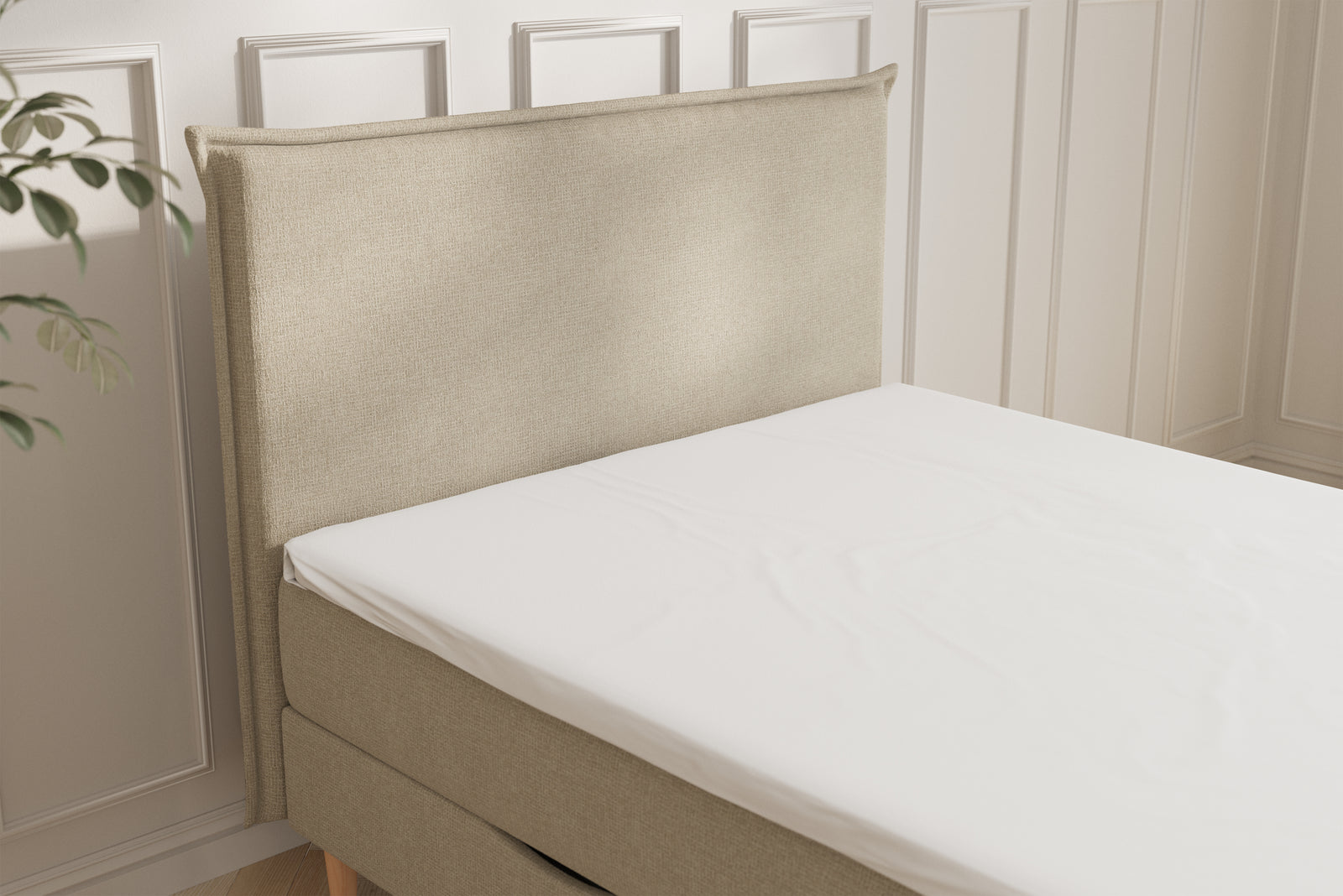 Karla Boxseng Med Opbevaring - 140x200 - Beige