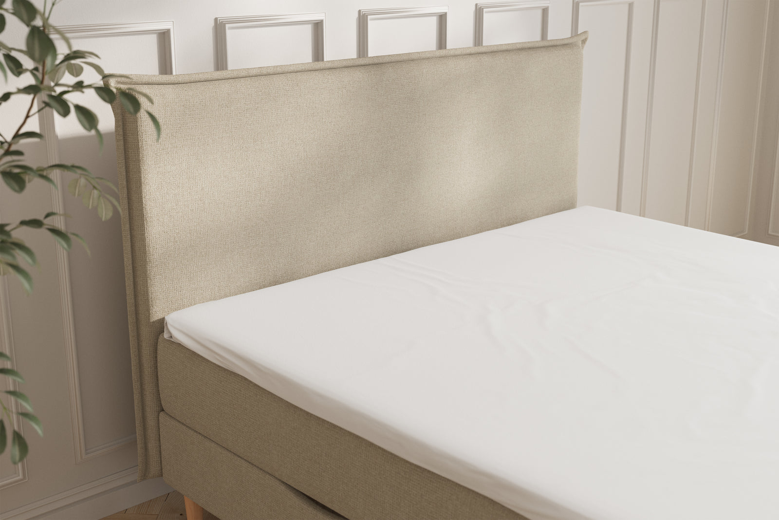 Karla Boxseng Med Opbevaring - 180x200 - Beige