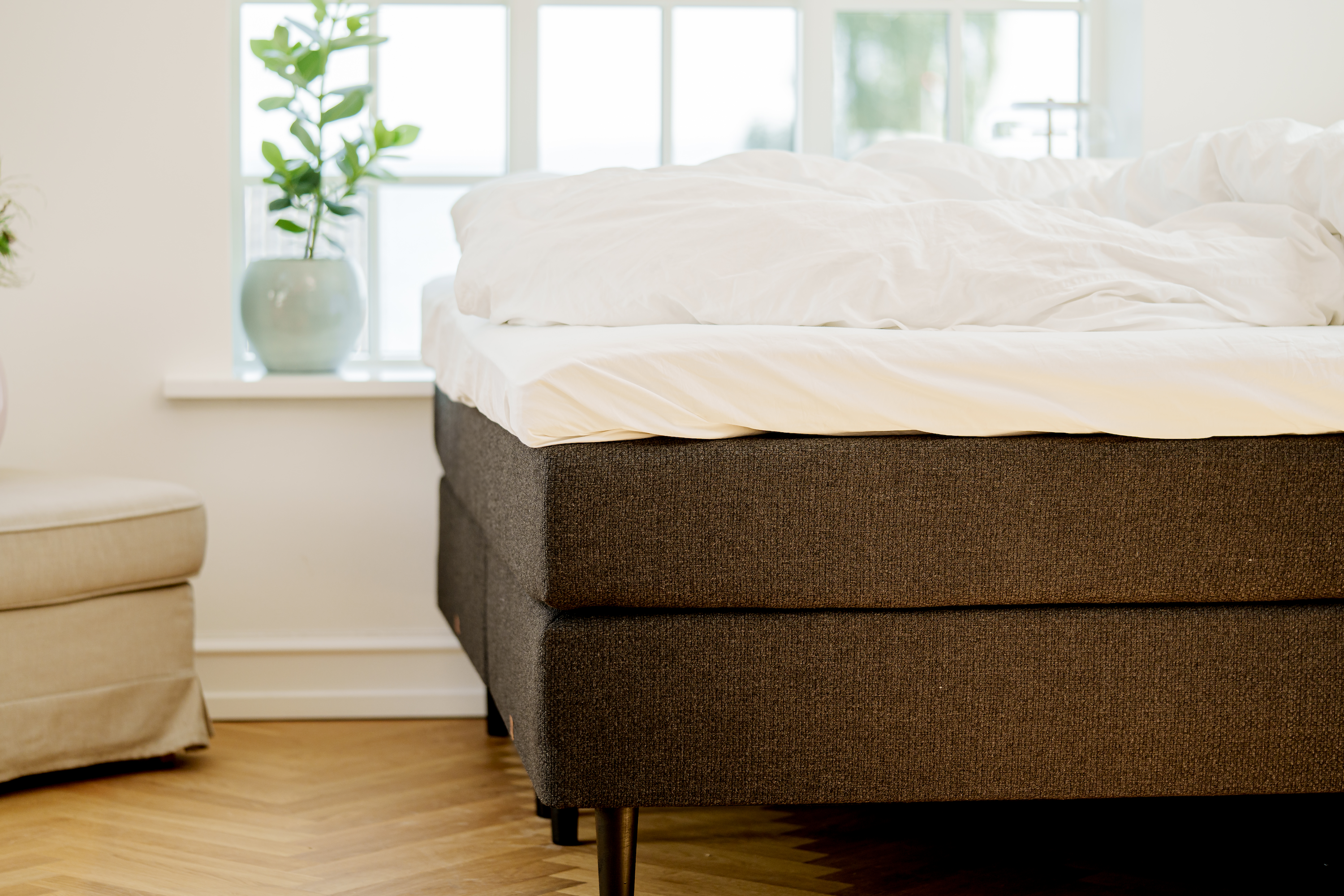 SÖVNN Comfort Kontinentalseng - 120x200 - Sort