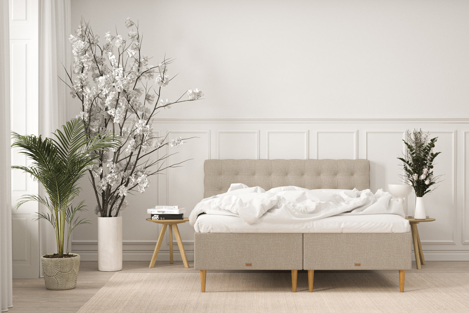 SÖVNN Elite Boxmadras - 160x200 - Sand