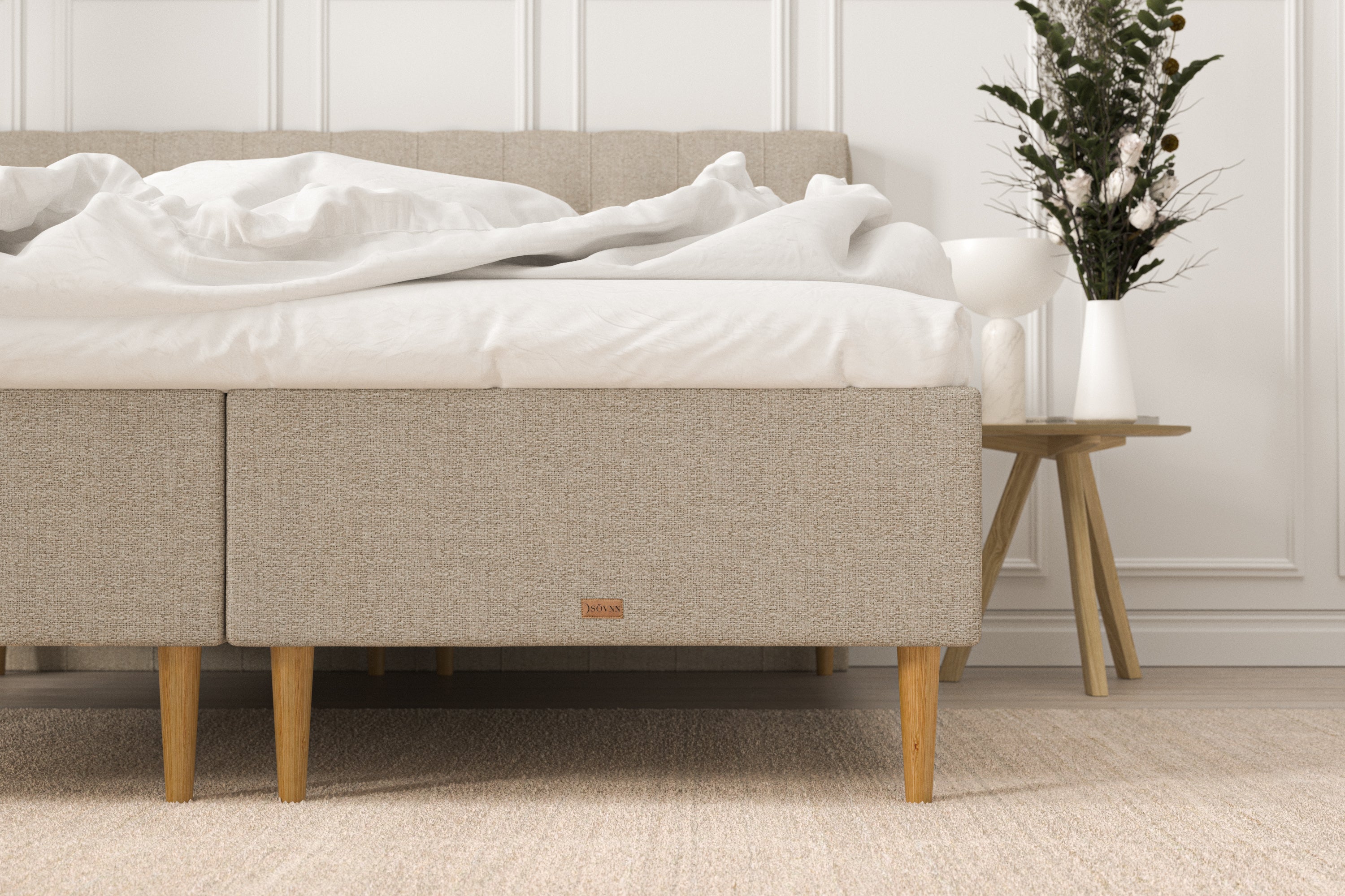 SÖVNN Elite Boxmadras - 140x200 - Sand