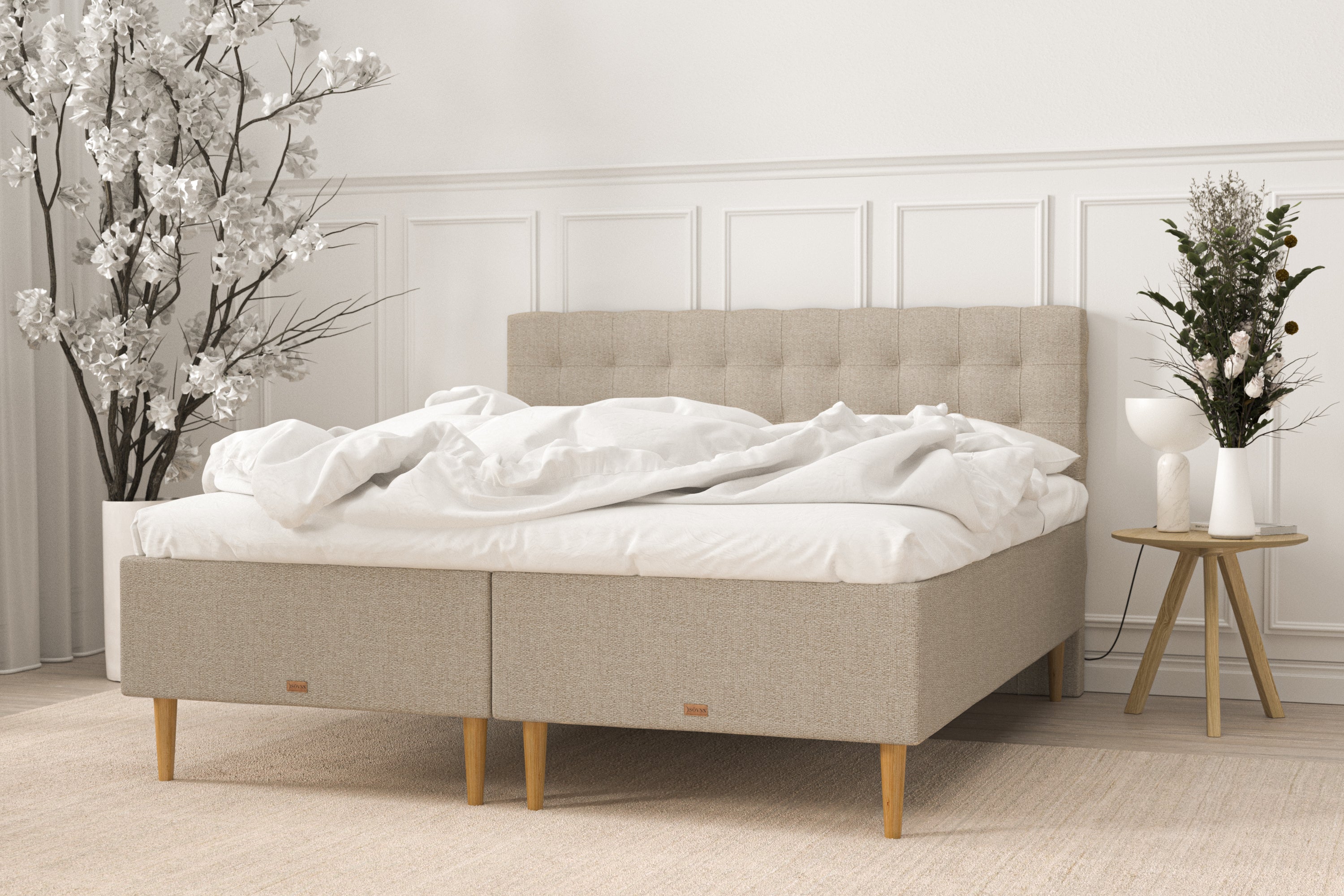 SÖVNN Elite Boxmadras - 160x200 - Sand