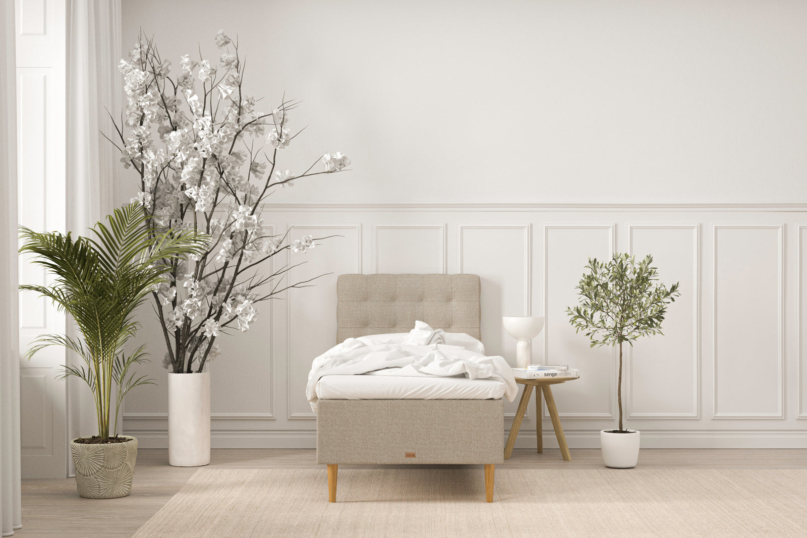 SÖVNN Elite Boxmadras - 80x200 - Sand