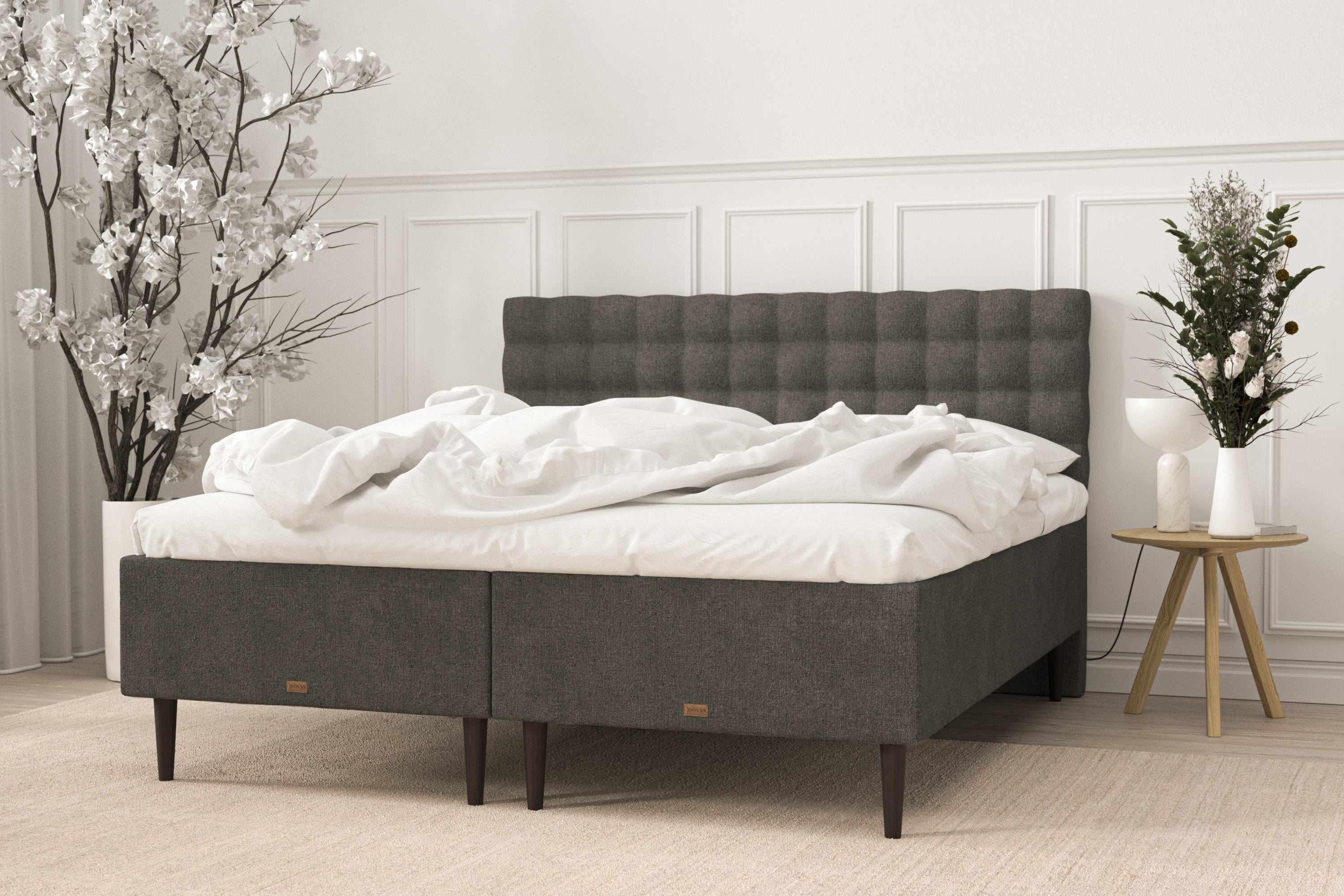 SÖVNN Elite Boxmadras - 180x200 - Grå
