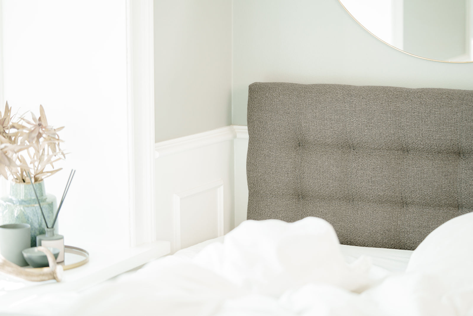 SÖVNN Comfort Kontinentalseng - 210x210 - Grå