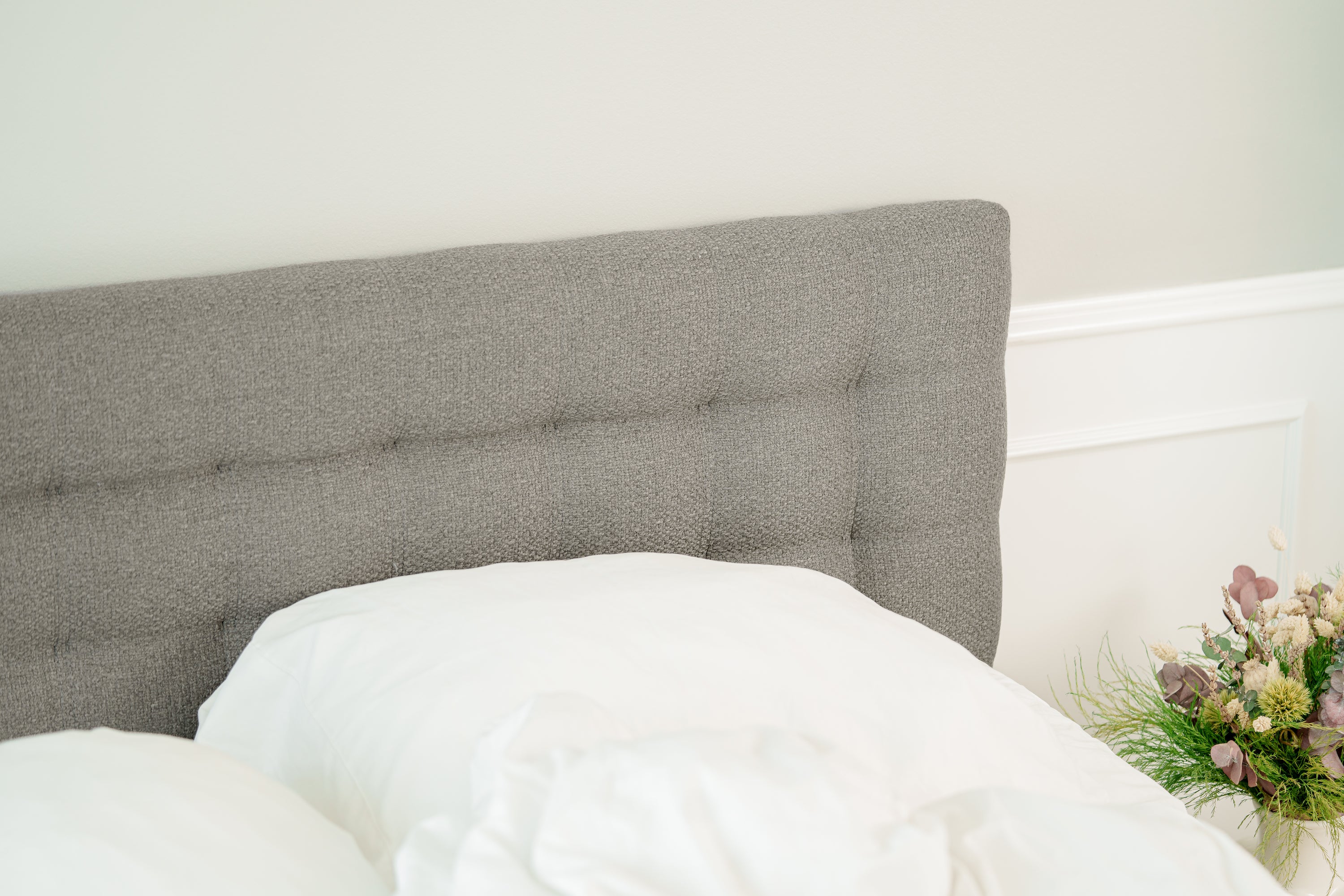 SÖVNN Comfort Kontinentalseng - 80x200 - Grå