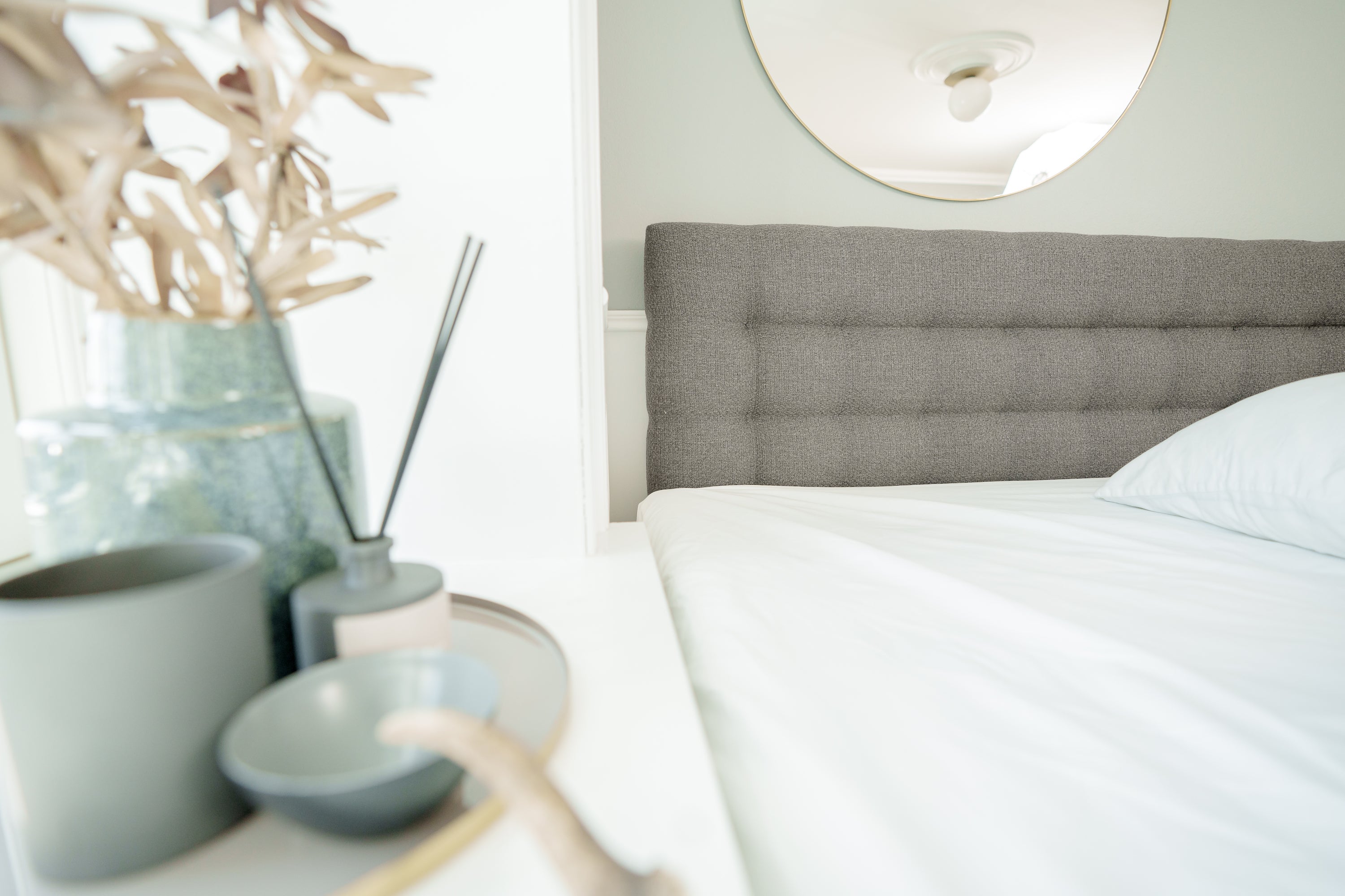 SÖVNN Comfort Kontinentalseng - 180x200 - Grå