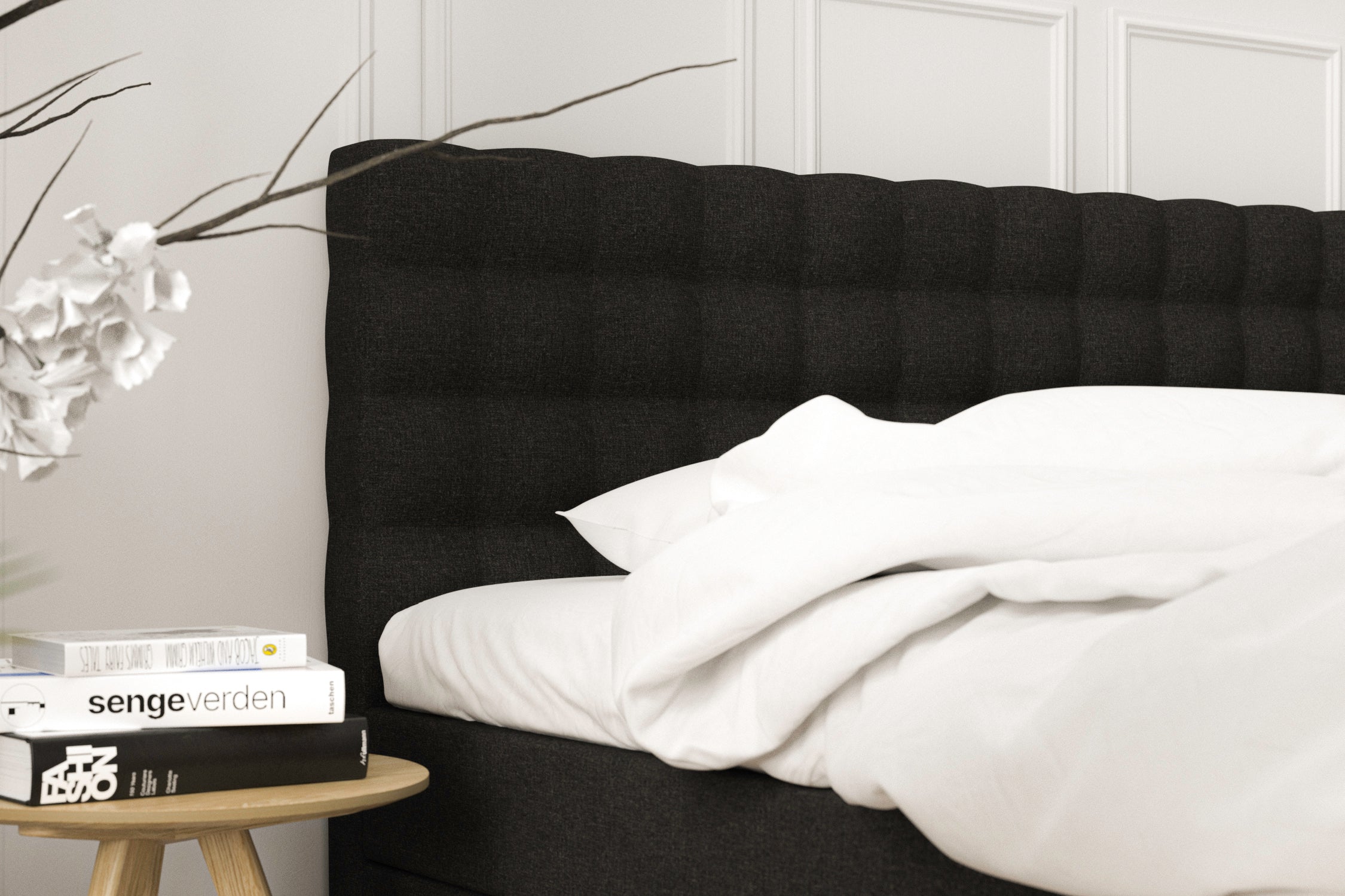SÖVNN Deluxe Elevationsseng - 90x200 - Sort