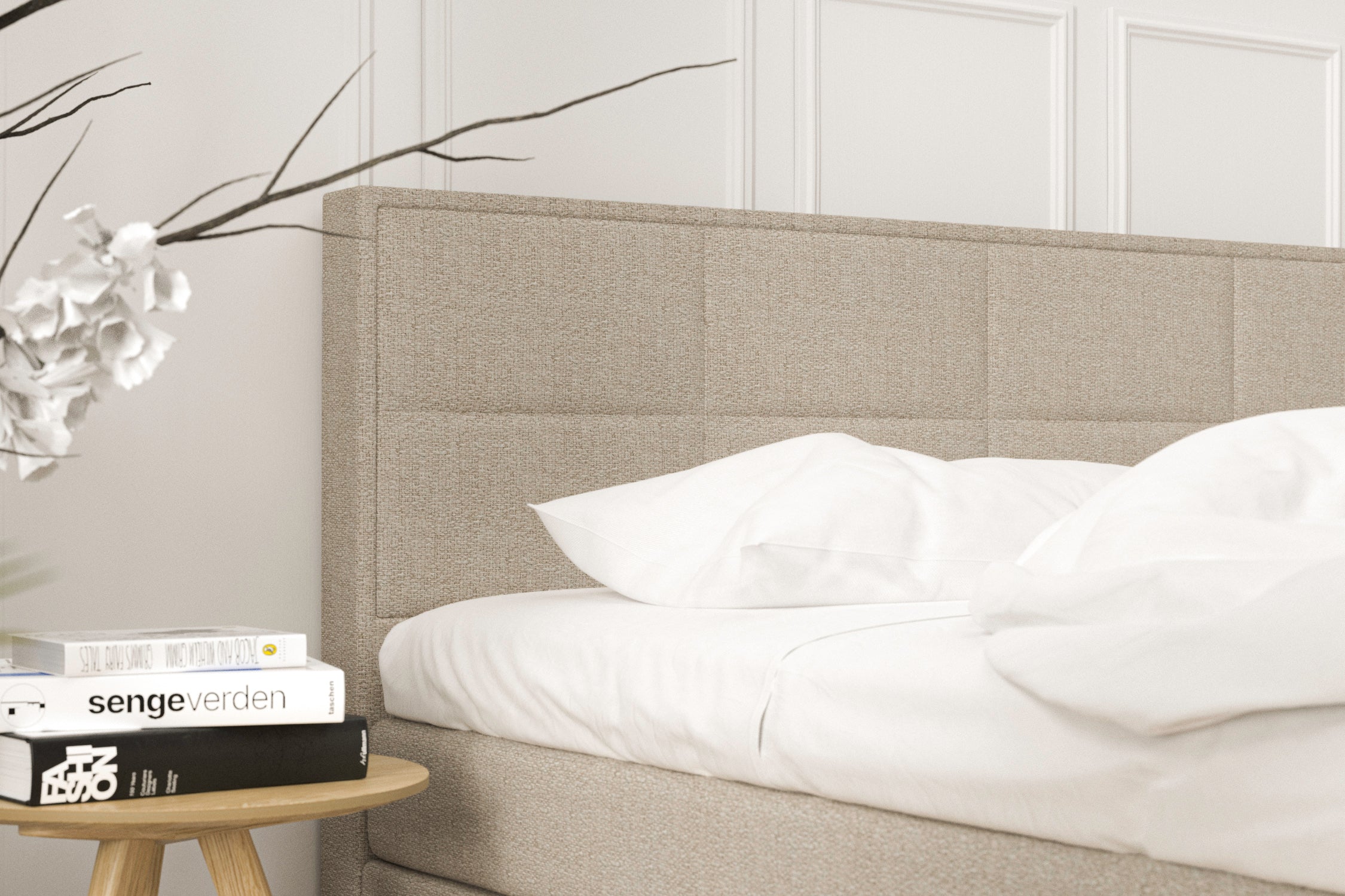 SÖVNN Naja Elevationsseng - 90x200 - Sand