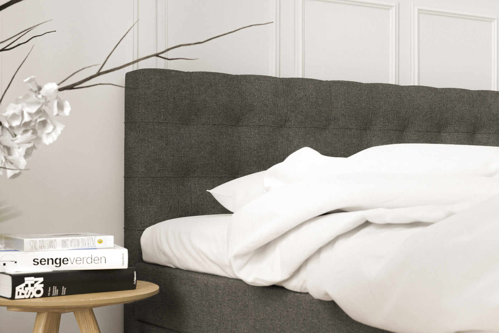 SÖVNN Elite Boxmadras - 180x210 - Grå