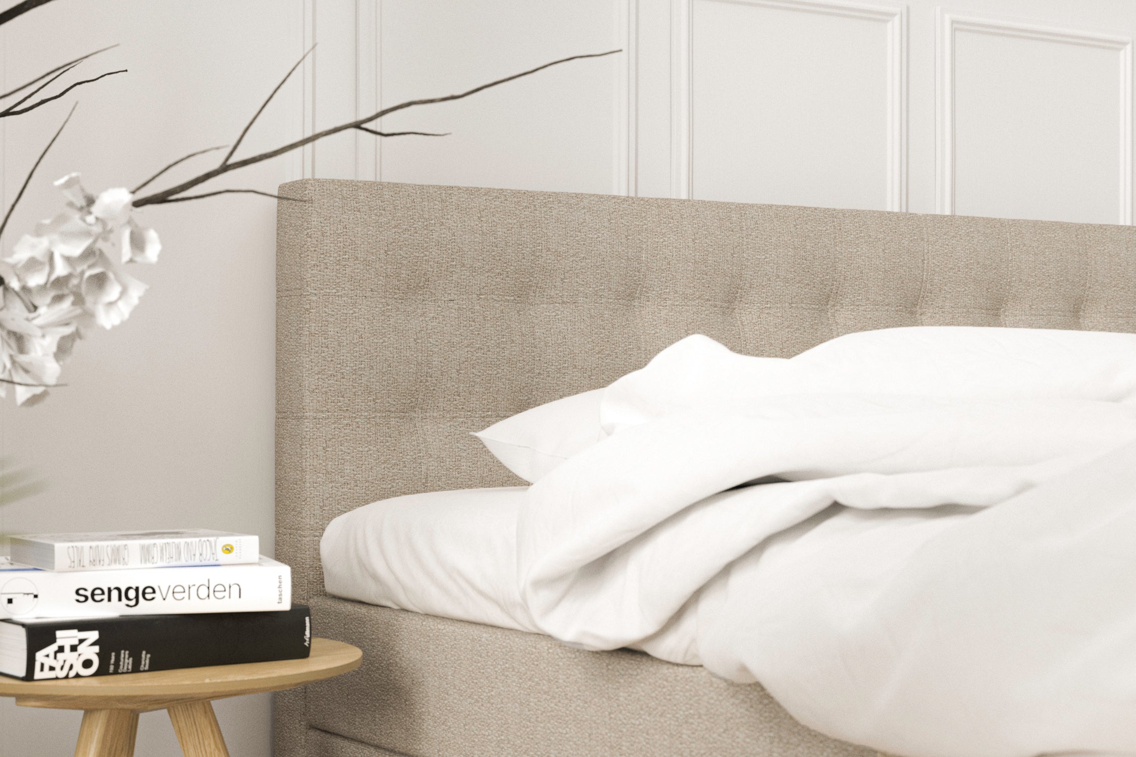 SÖVNN Elite Boxmadras - 160x200 - Sand