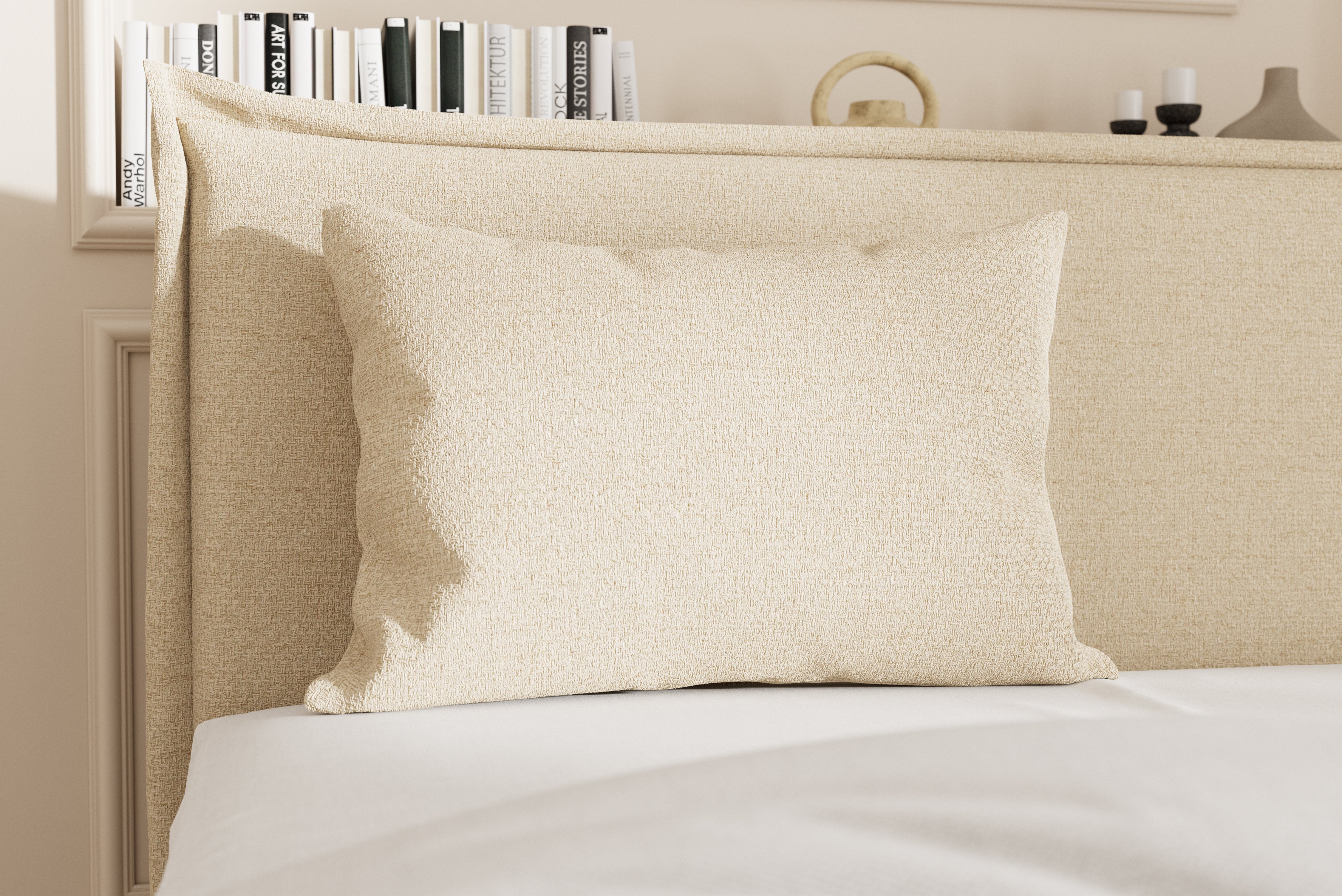 Gavlpude 50x80 - Lys beige