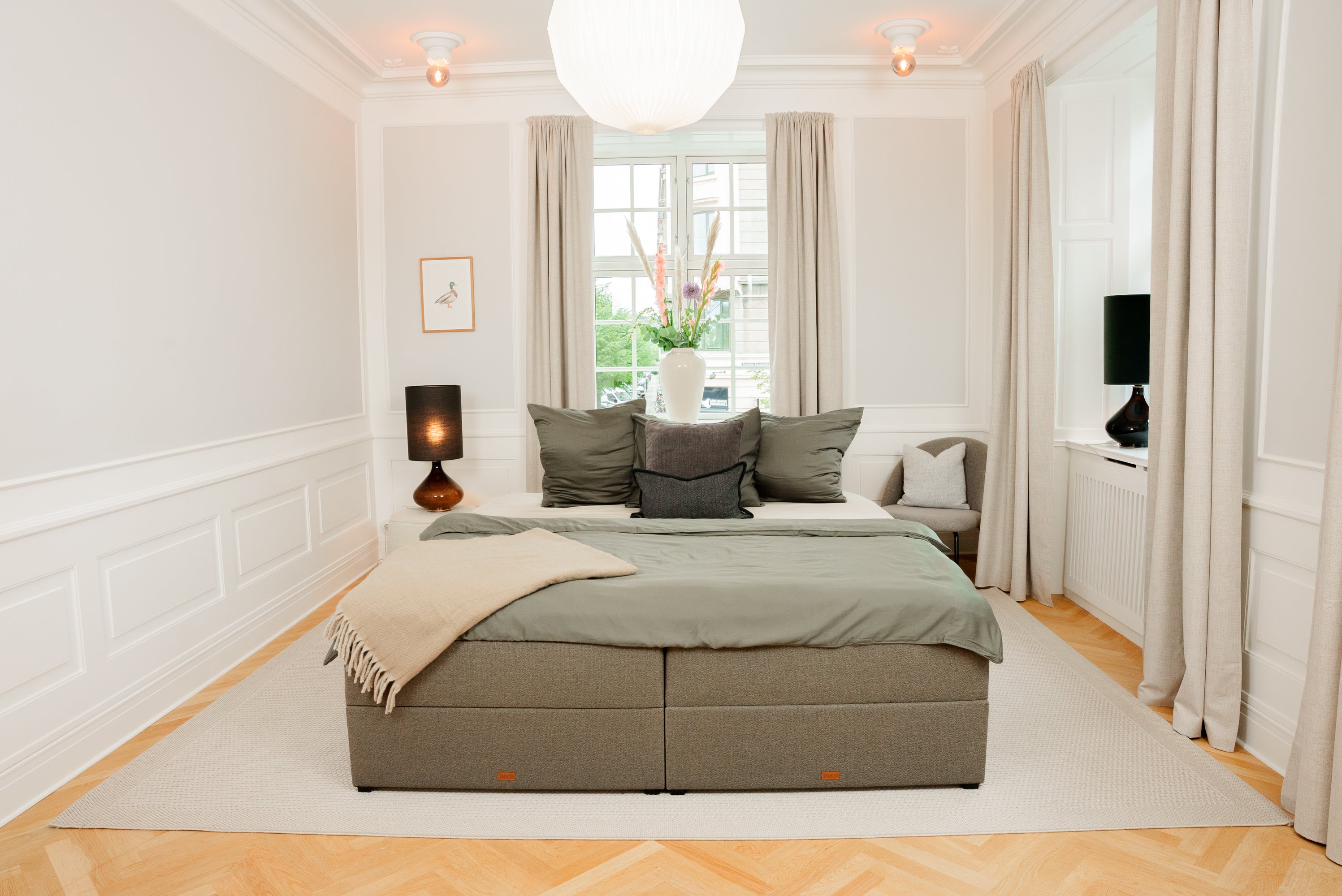 SÖVNN Xtra Boxseng Med Opbevaring - 160x200 - Grå