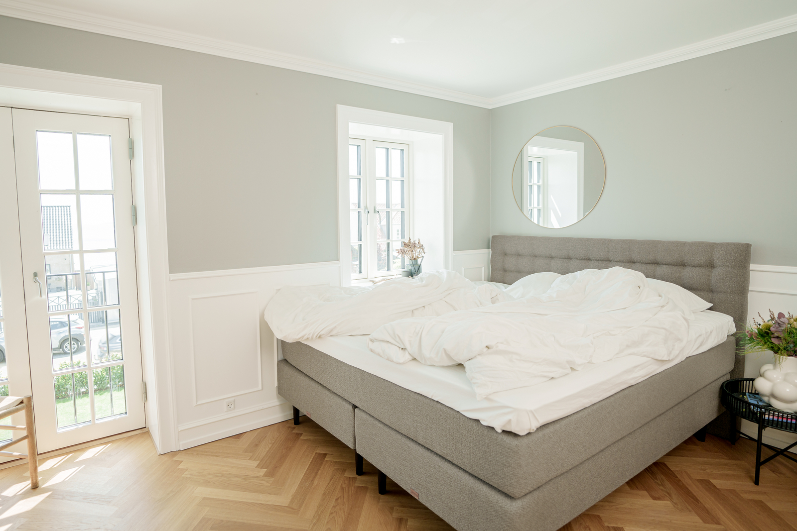 SÖVNN Comfort Kontinentalseng - 220x220 - Grå