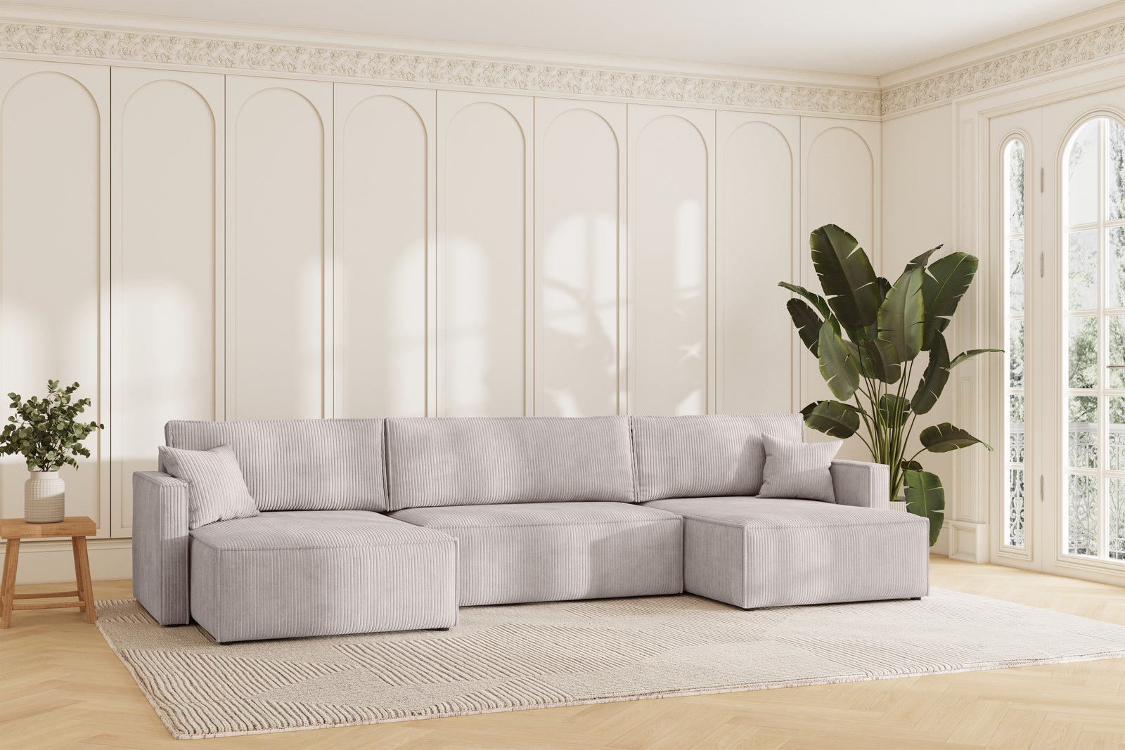 Karlo Sovesofa U XL - Velvet Clay