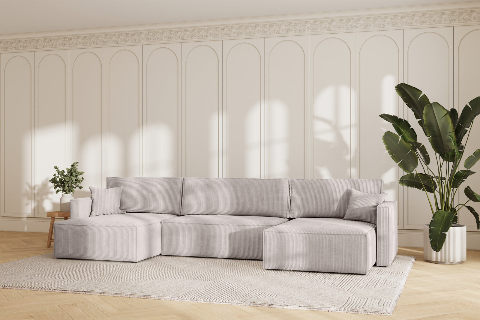 Karlo Sovesofa U XL - Velvet Clay