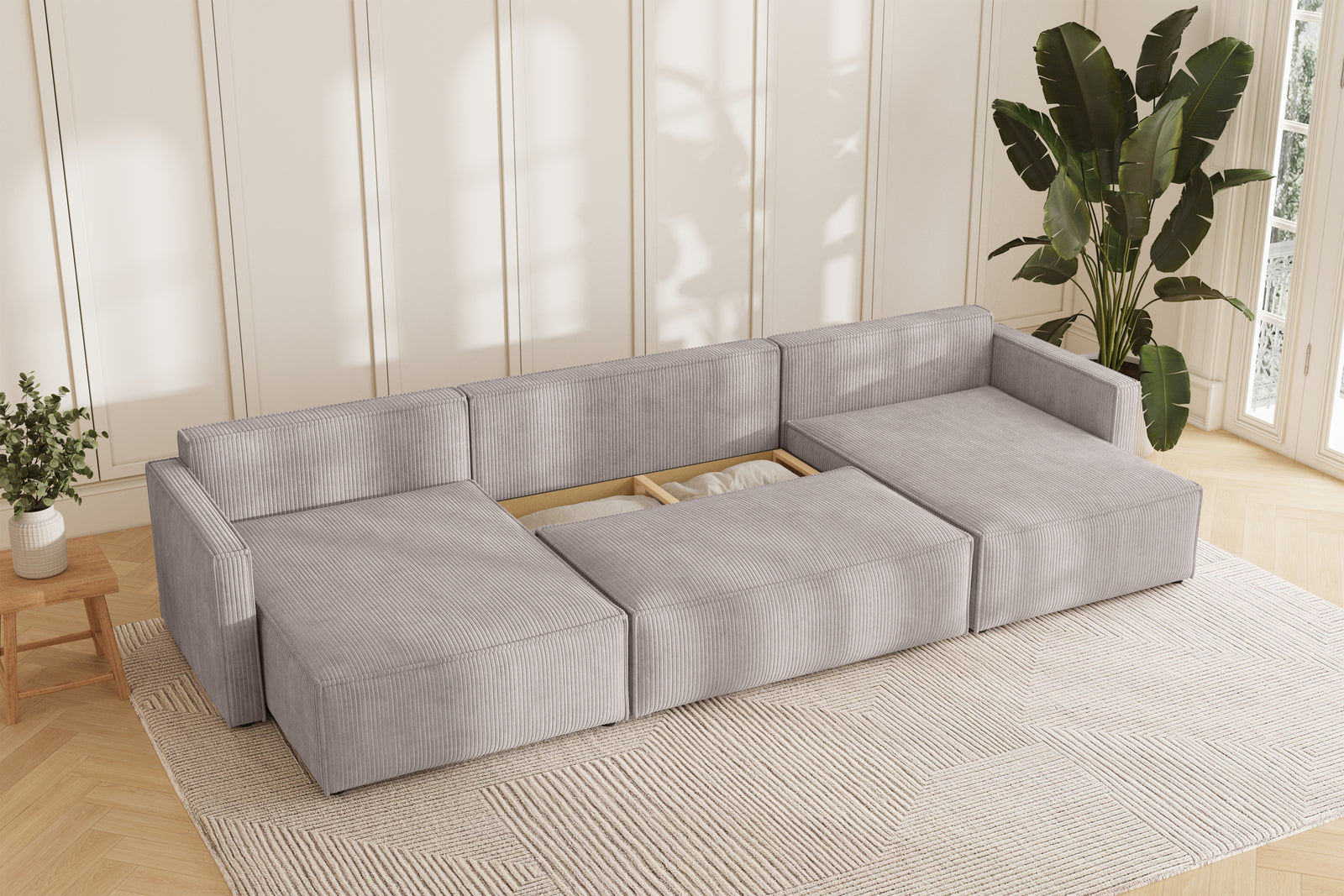 Karlo Sovesofa U XL - Velvet Clay