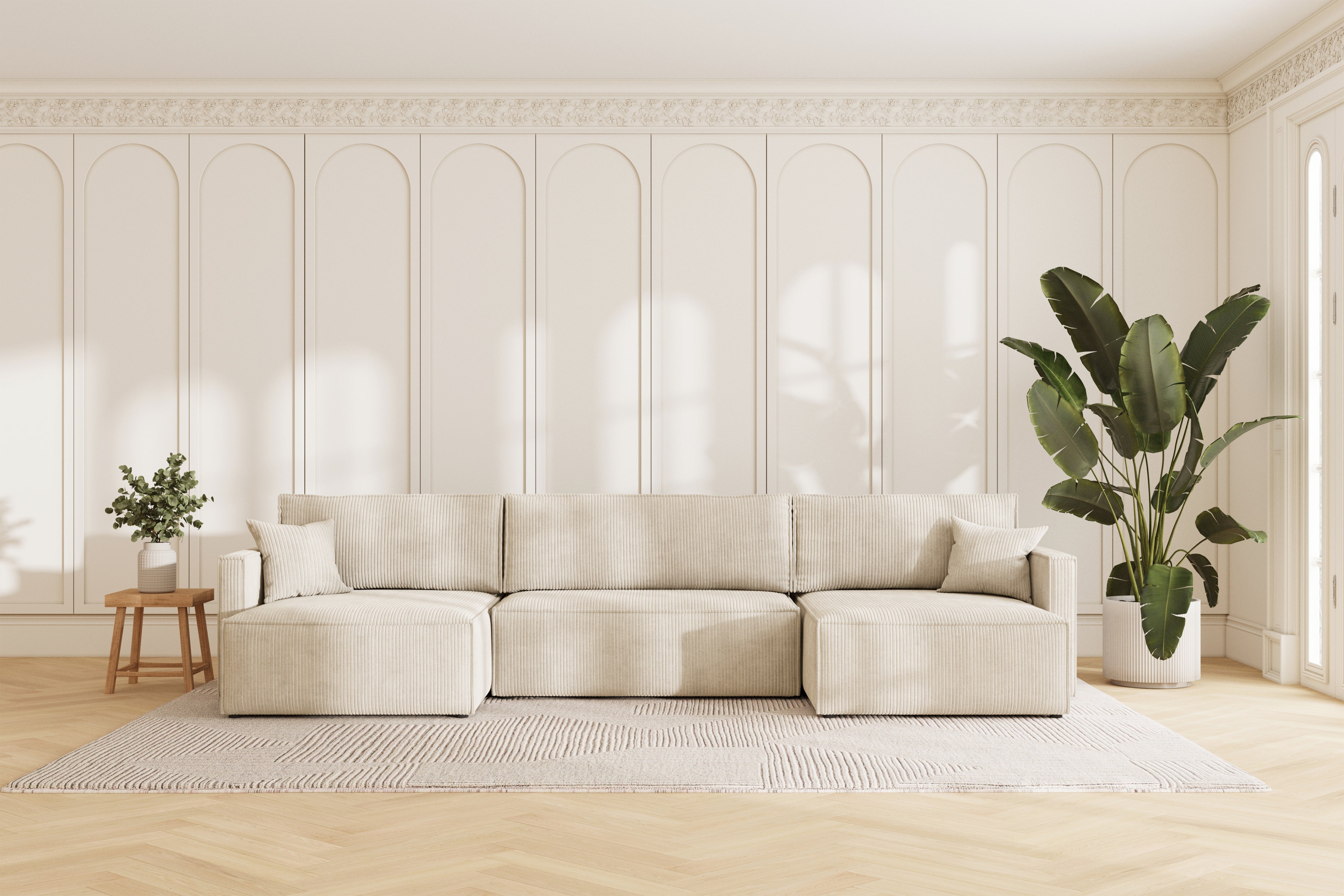 Karlo Sovesofa U XL - Velvet Ivory