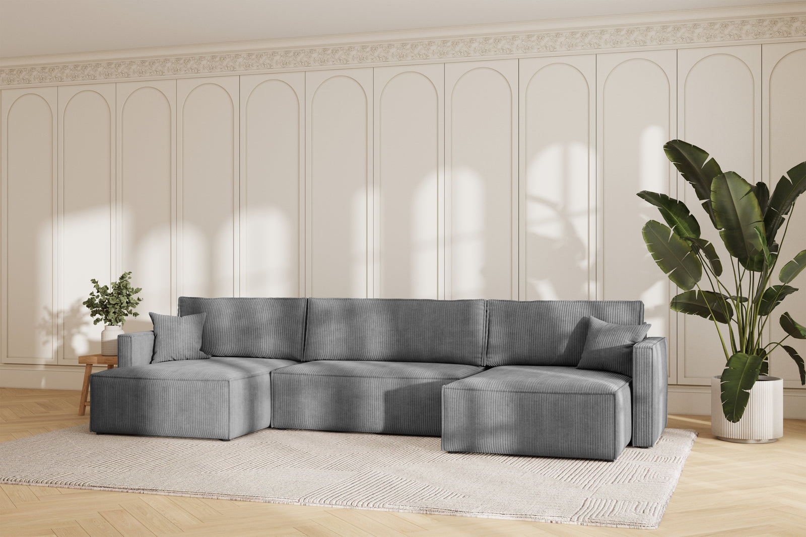 Karlo Sovesofa U XL - Velvet Ash