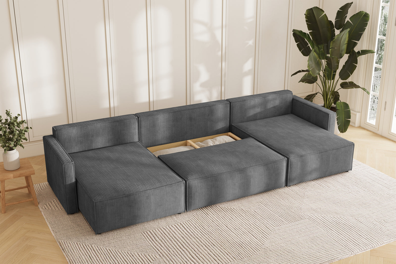 Karlo Sovesofa U XL - Velvet Ash