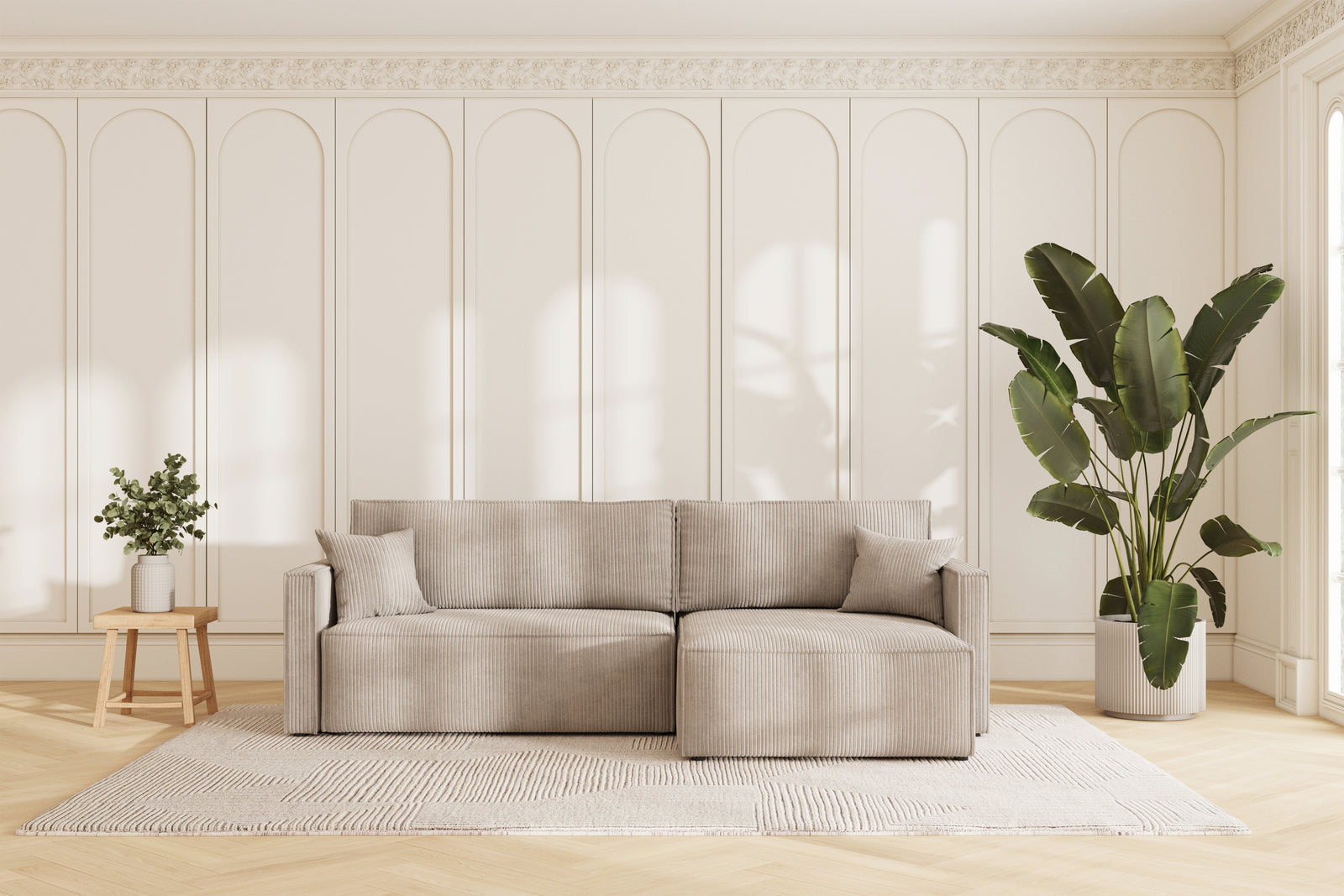 Karlo Sovesofa L XL - Velvet Beige