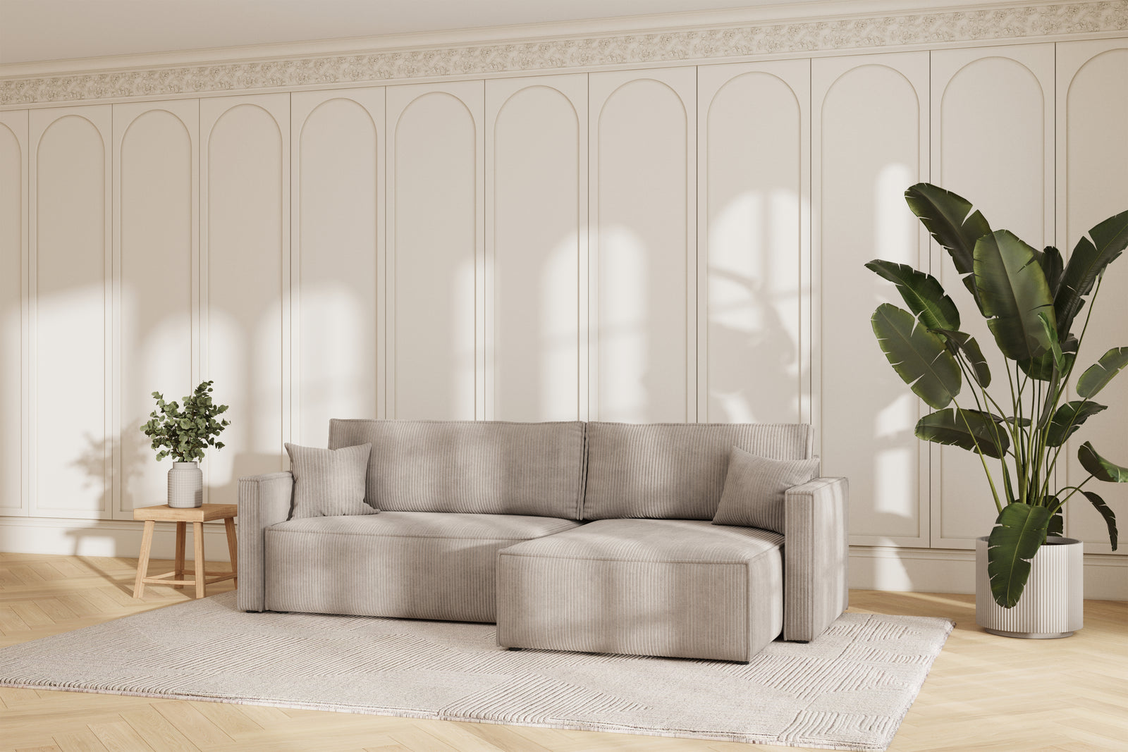 Karlo Sovesofa L XL - Velvet Beige