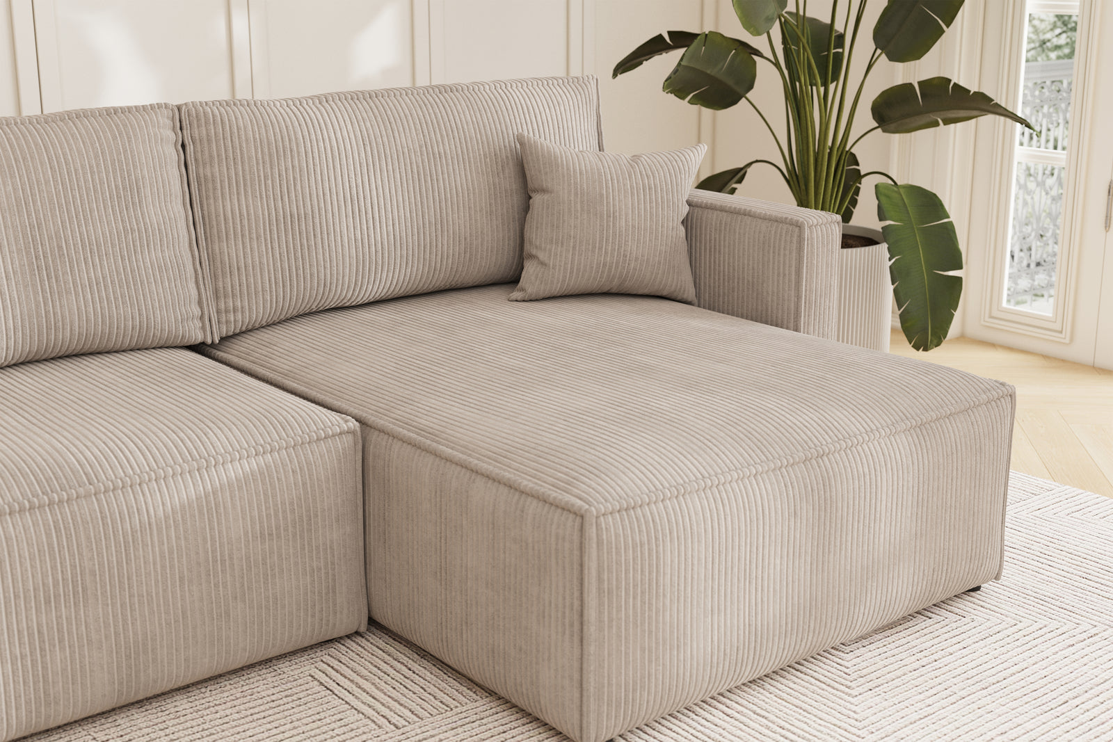 Karlo Sovesofa L XL - Velvet Beige