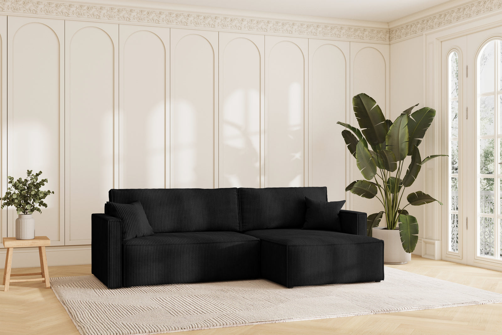 Karlo Sovesofa L XL - Velvet Black