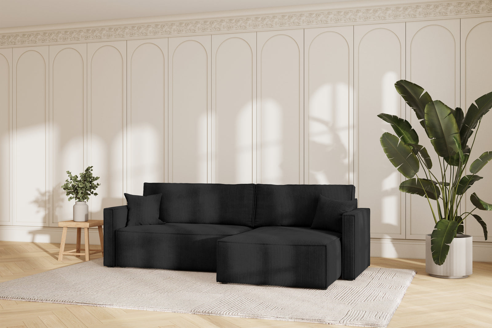 Karlo Sovesofa L XL - Velvet Black