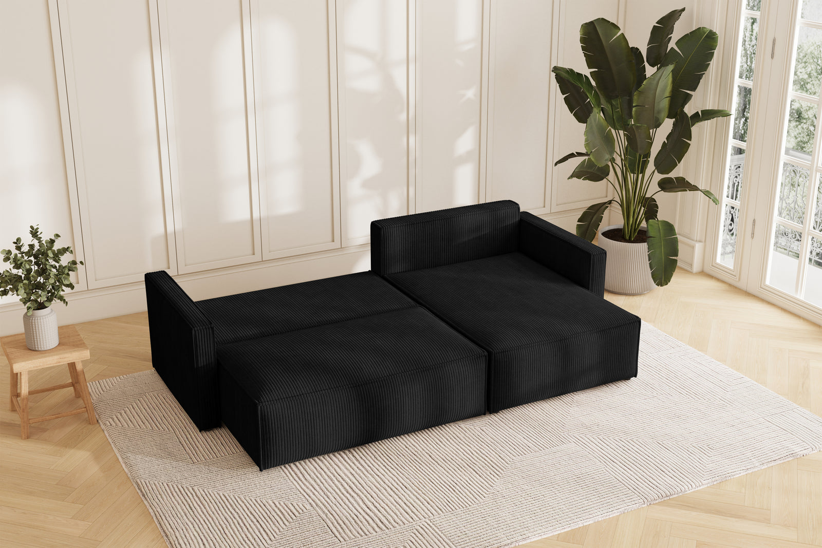 Karlo Sovesofa L XL - Velvet Black