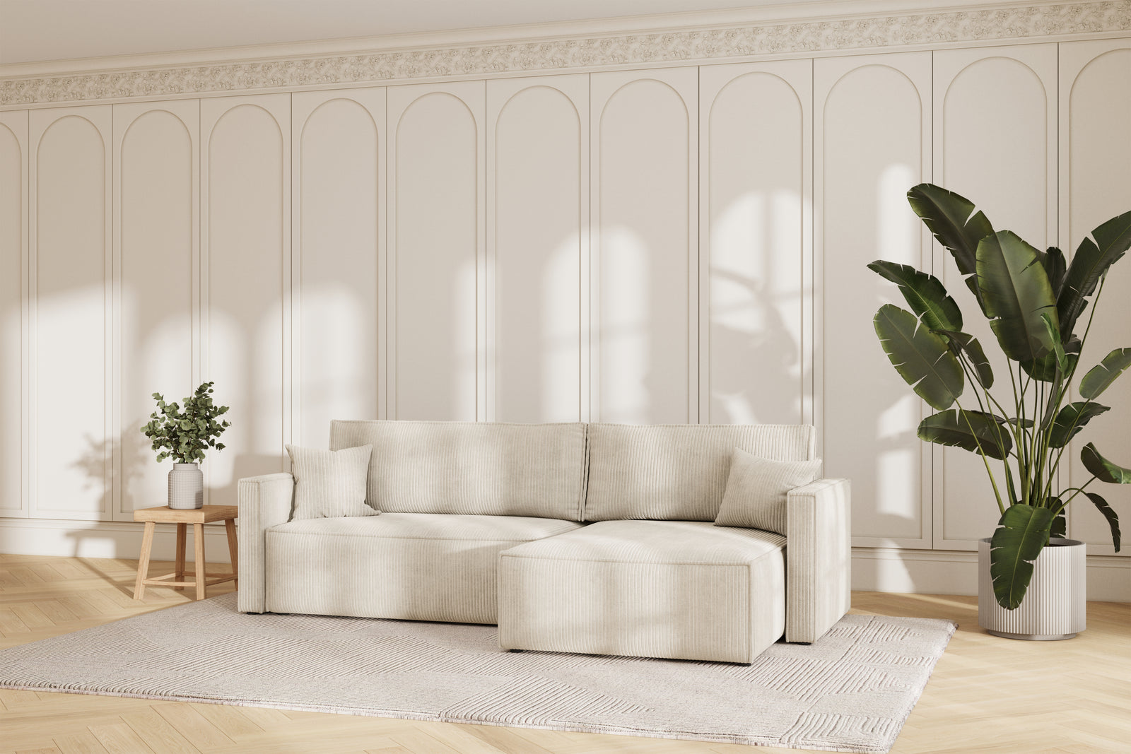 Karlo Sovesofa L XL - Velvet Ivory