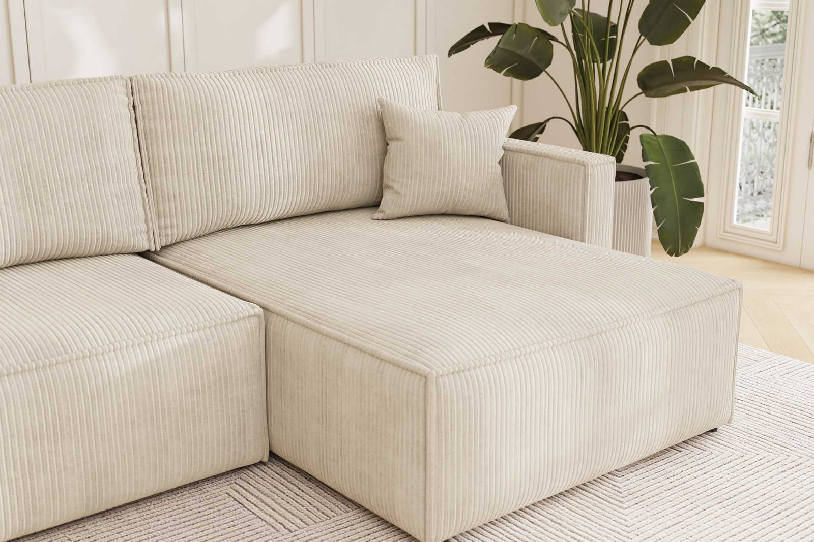 Karlo Sovesofa L XL - Velvet Ivory