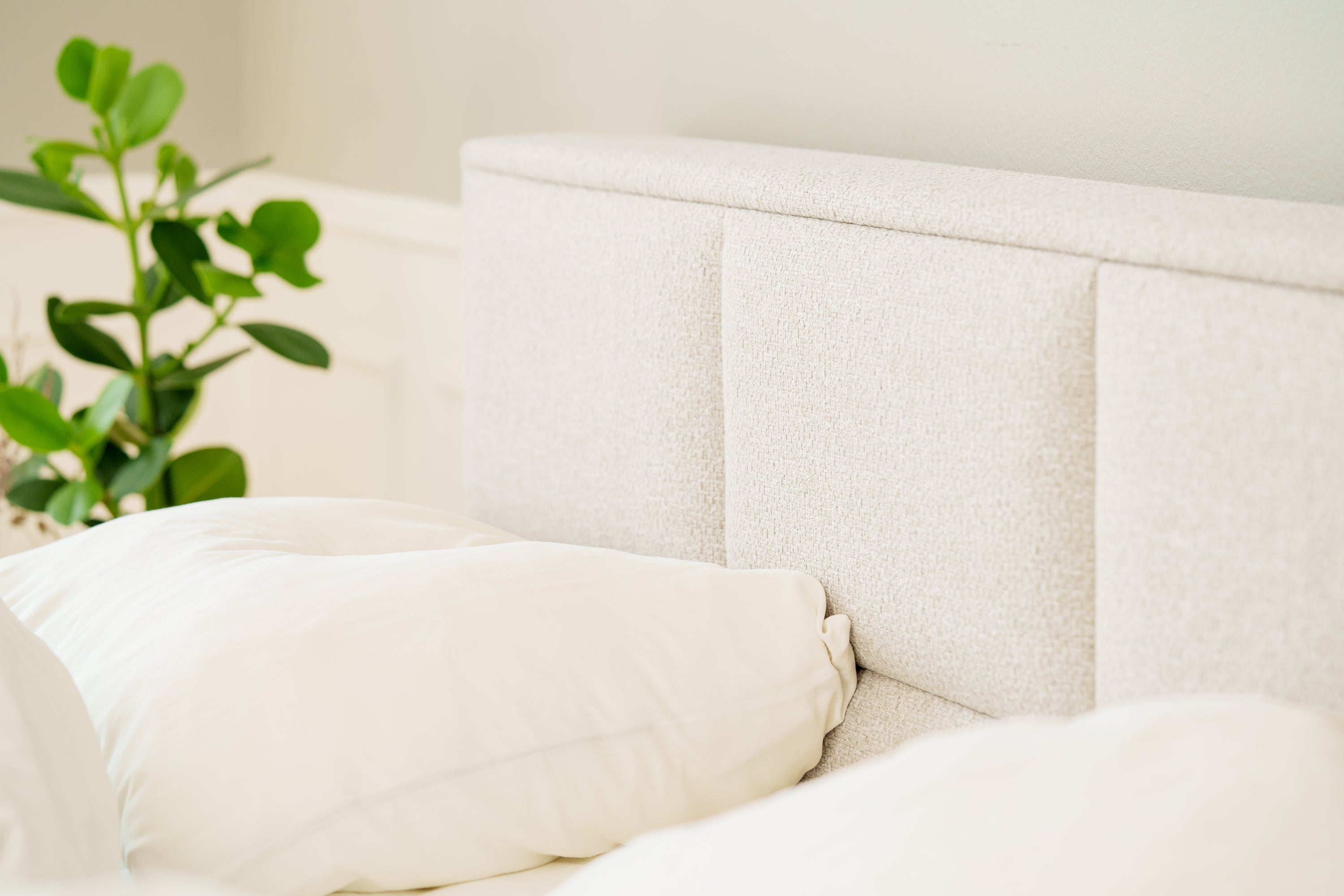 SÖVNN Kopenhagen Sengegavl - Lys beige - 180x110