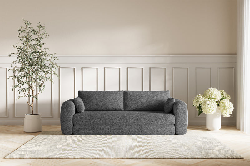 Lea Sovesofa - Bouclé Grey