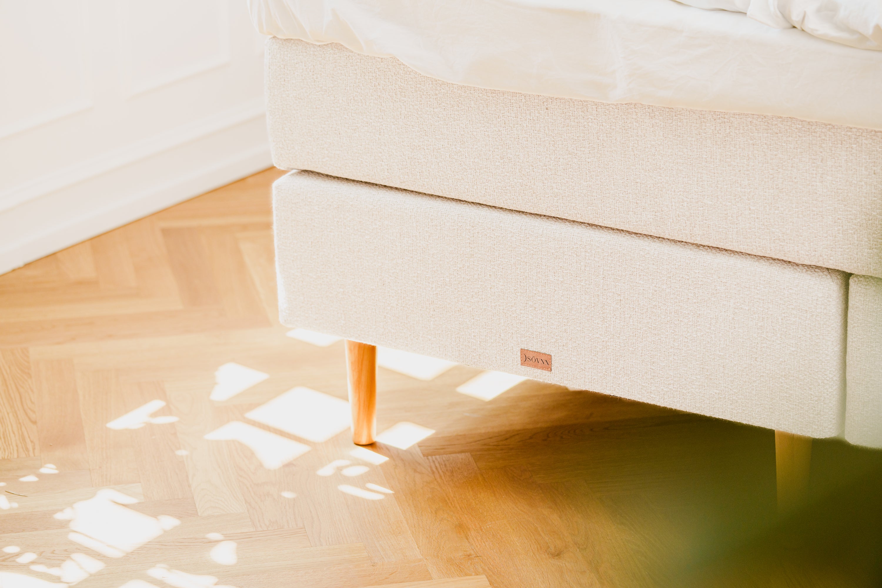 SÖVNN Comfort Kontinentalseng - 80x200 - Lys Beige