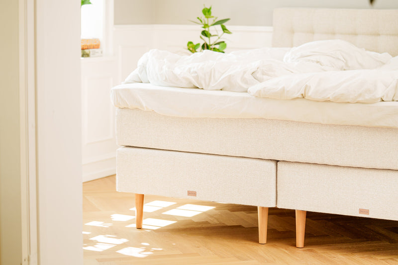 SÖVNN Comfort Kontinentalseng - 220x220 - Lys Beige