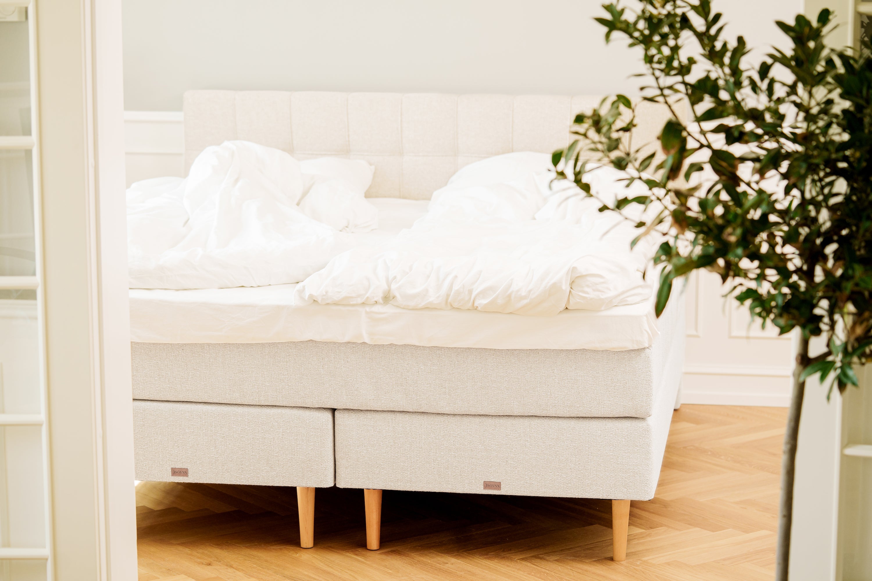 SÖVNN Nobel Kontinentalseng - 80x200 - Lys Beige