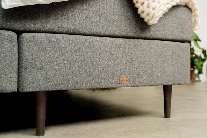 SÖVNN Sengeben - Mørkebrun eg - 20 cm (8 stk) - til opbevaringsseng