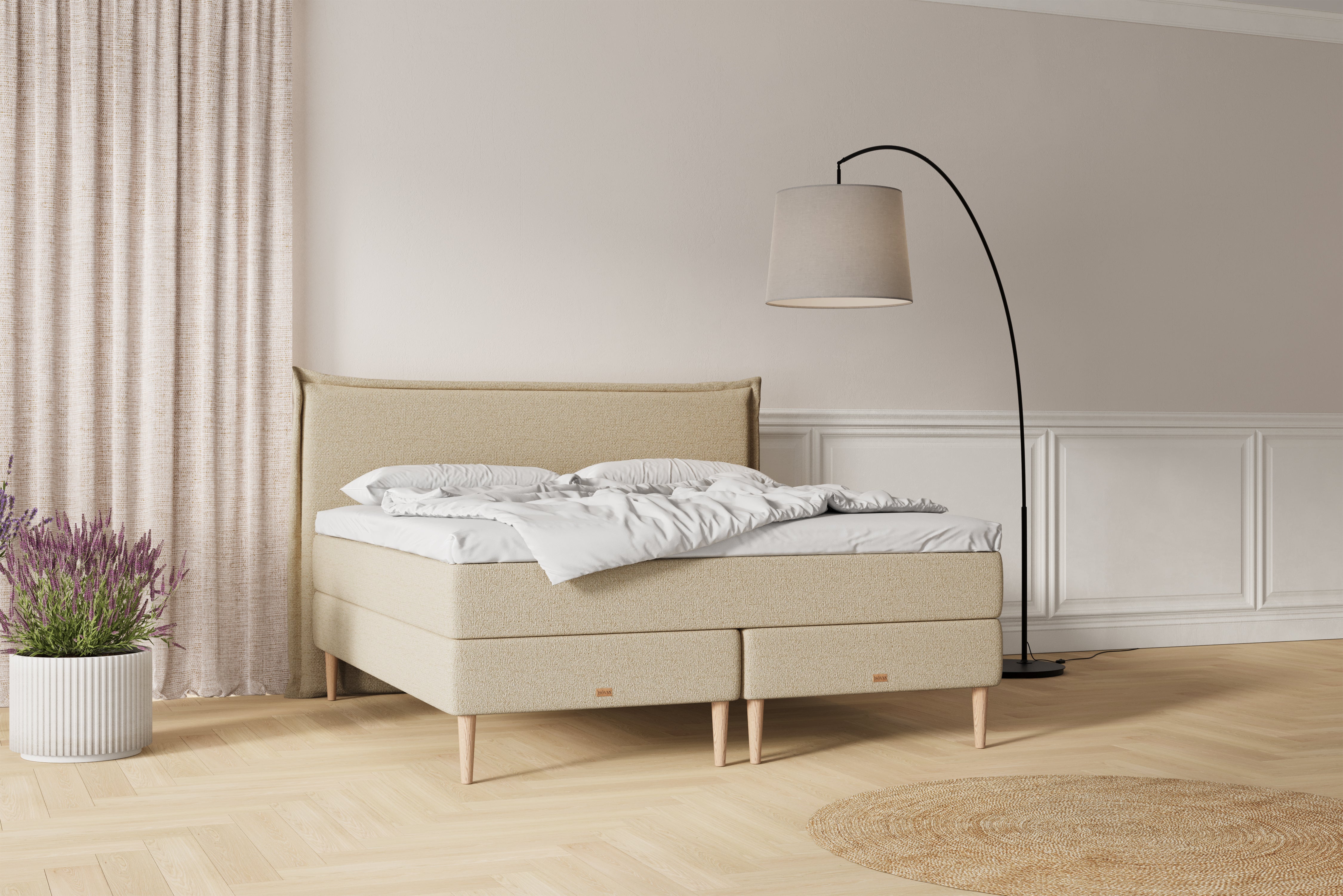 SÖVNN Nala Kontinentalseng - 90x200 - Sand