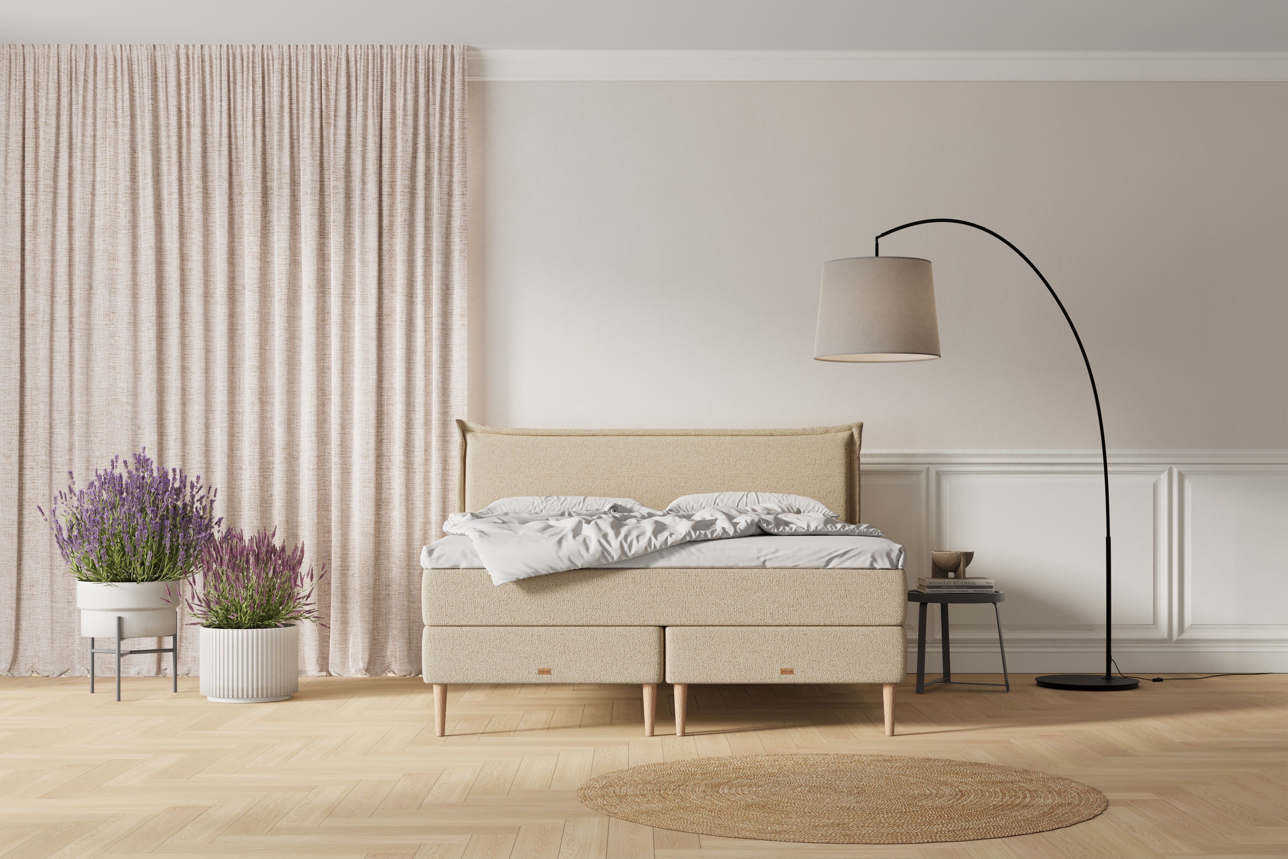 SÖVNN Nala Kontinentalseng - 90x200 - Sand