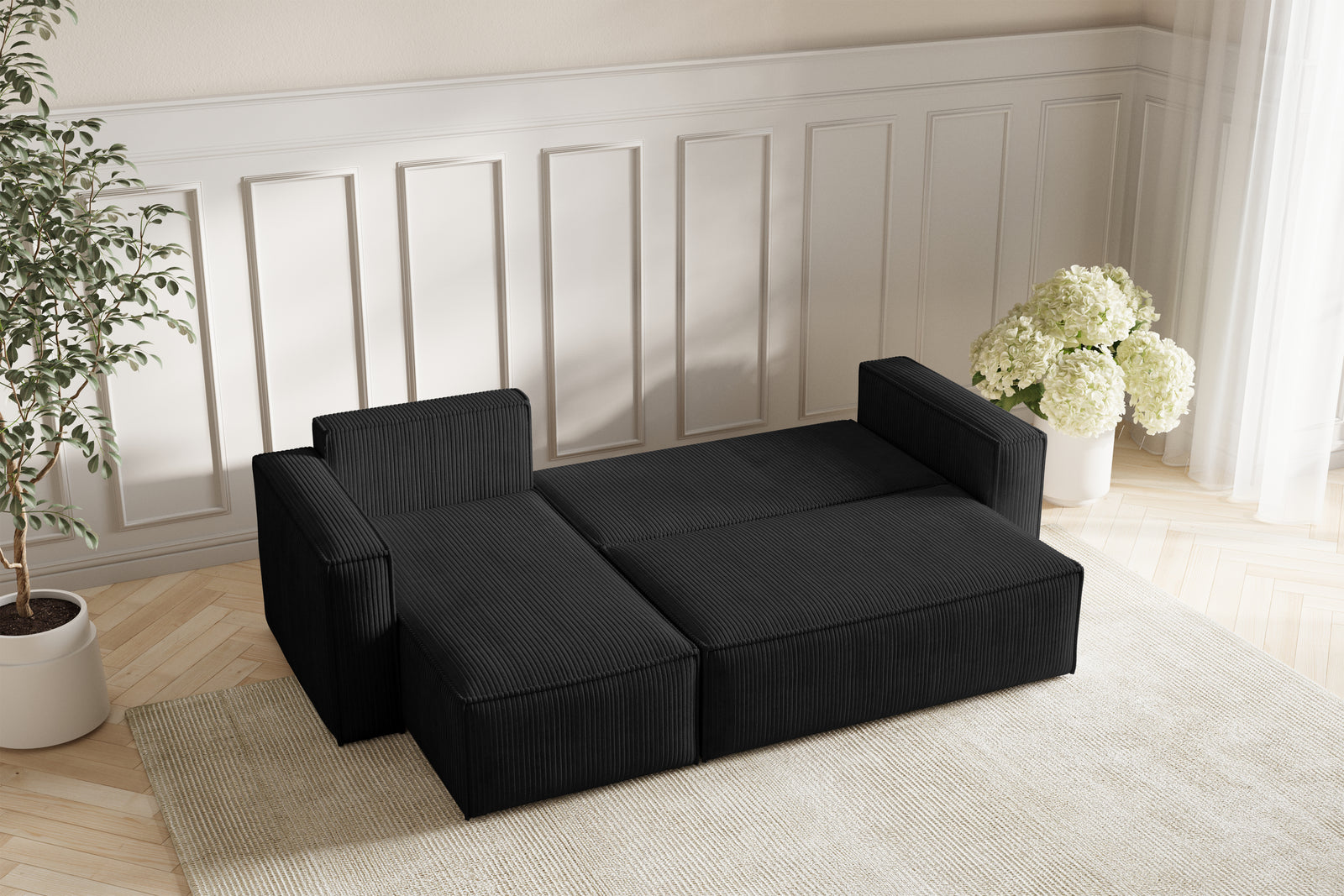 Neo Sovesofa L - Velvet Black