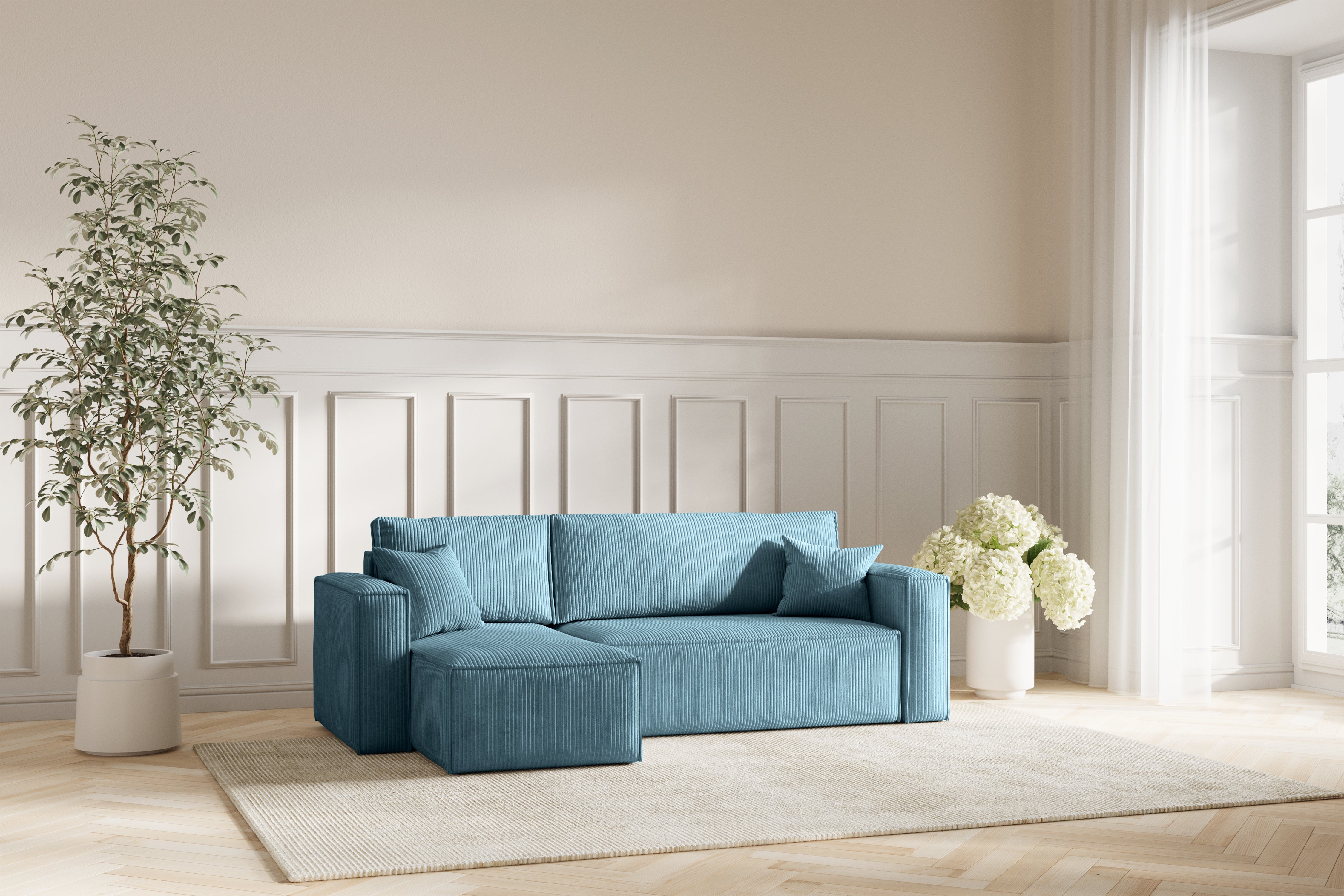 Neo Sovesofa L - Velvet Blue