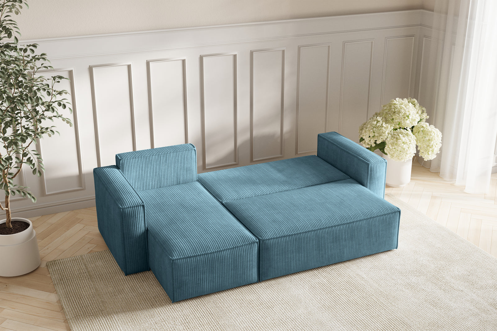 Neo Sovesofa L - Velvet Blue