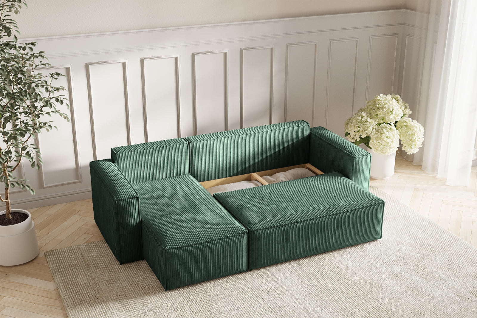 Neo Sovesofa L - Velvet Green