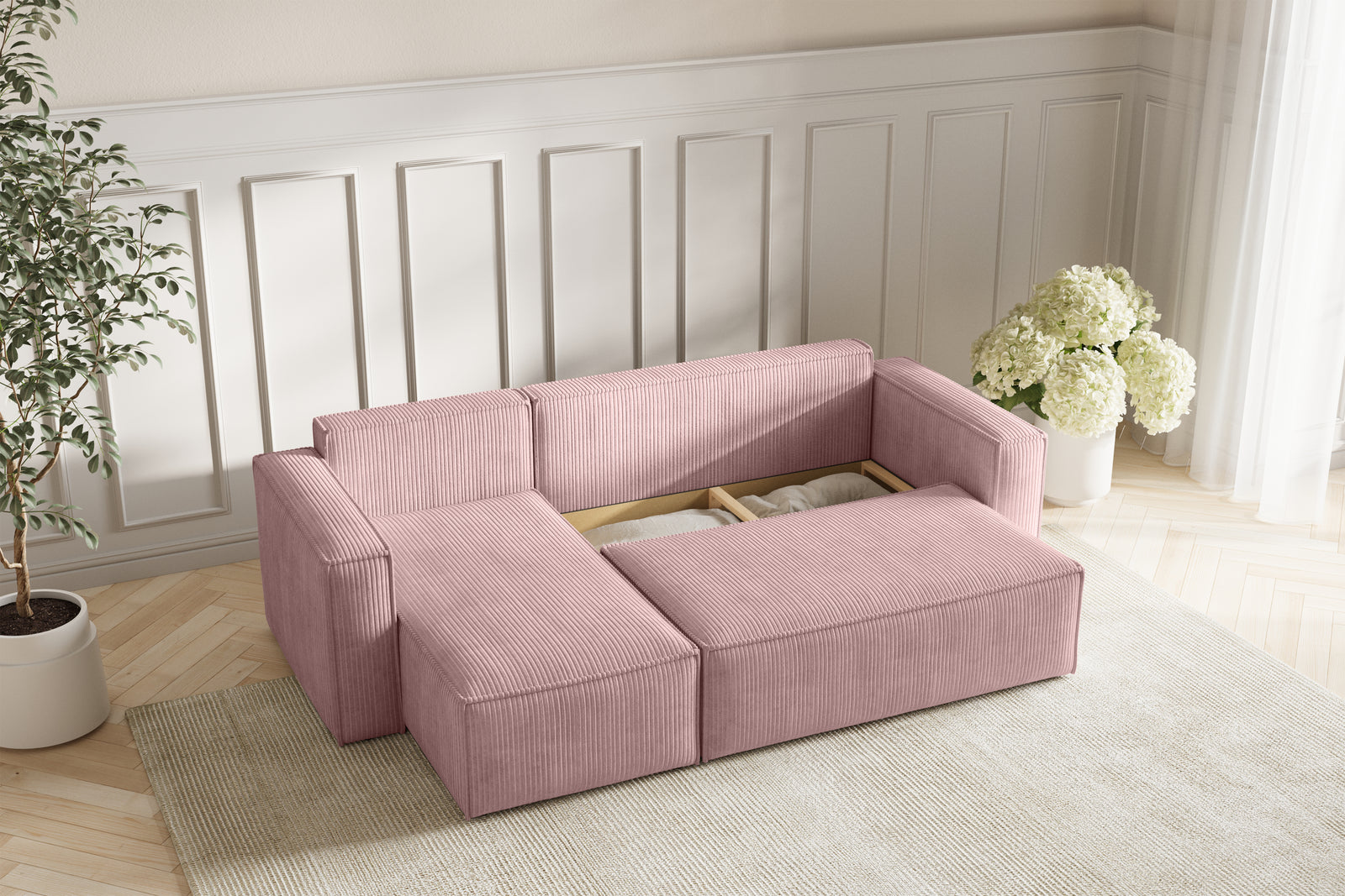 Neo Sovesofa L - Velvet Rose