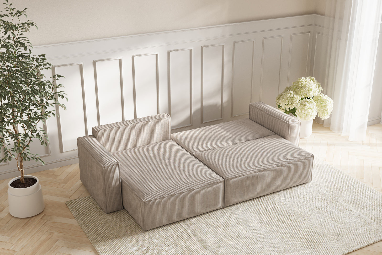 Neo Sovesofa L XL- Velvet Beige