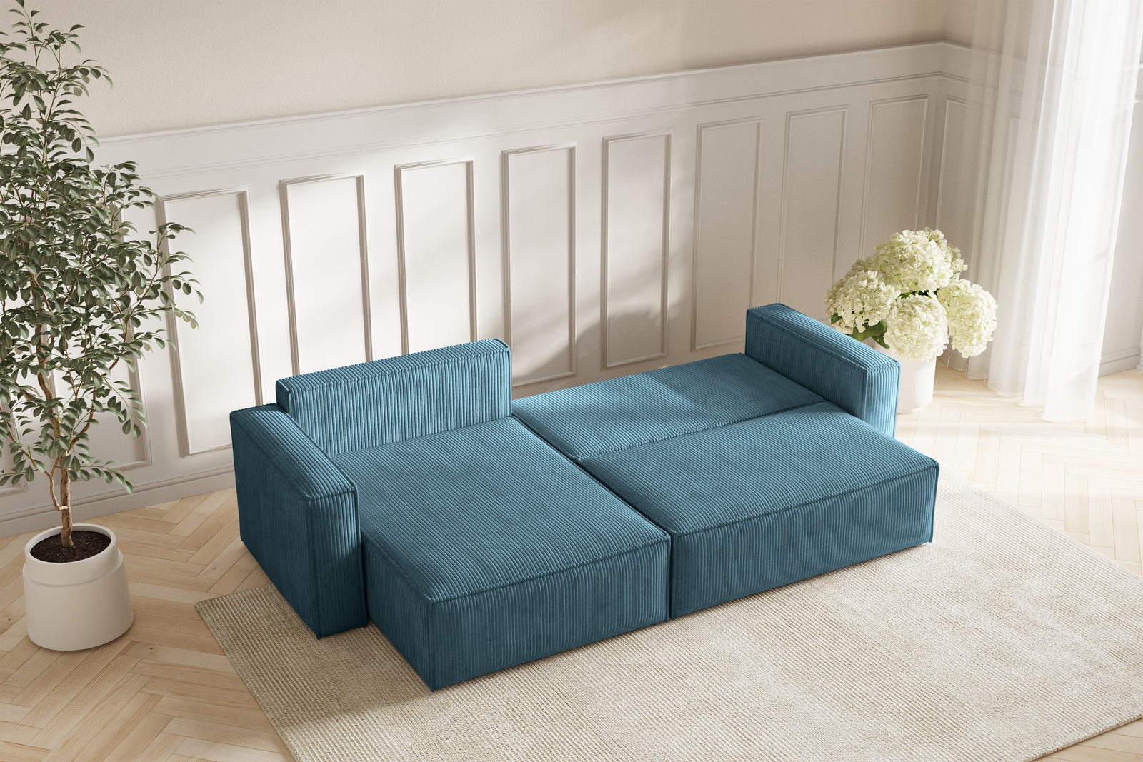 Neo Sovesofa L XL- Velvet Blue