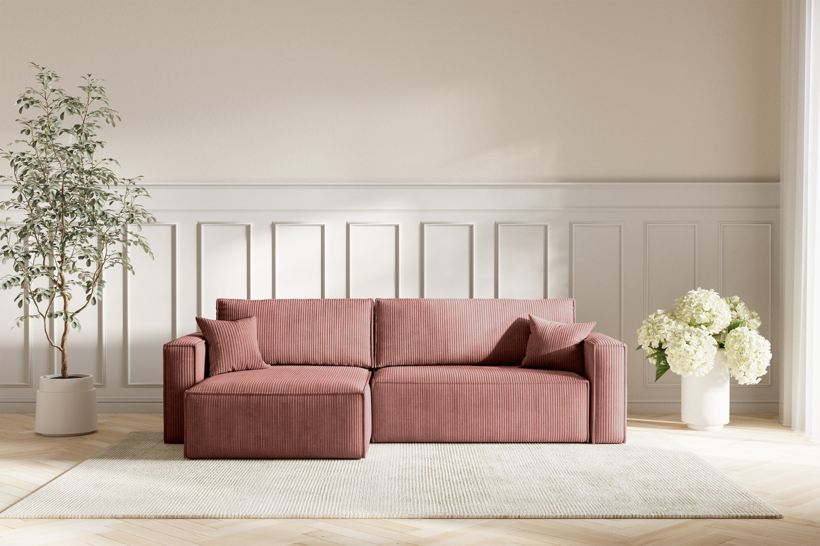 Neo Sovesofa L XL- Velvet Blush
